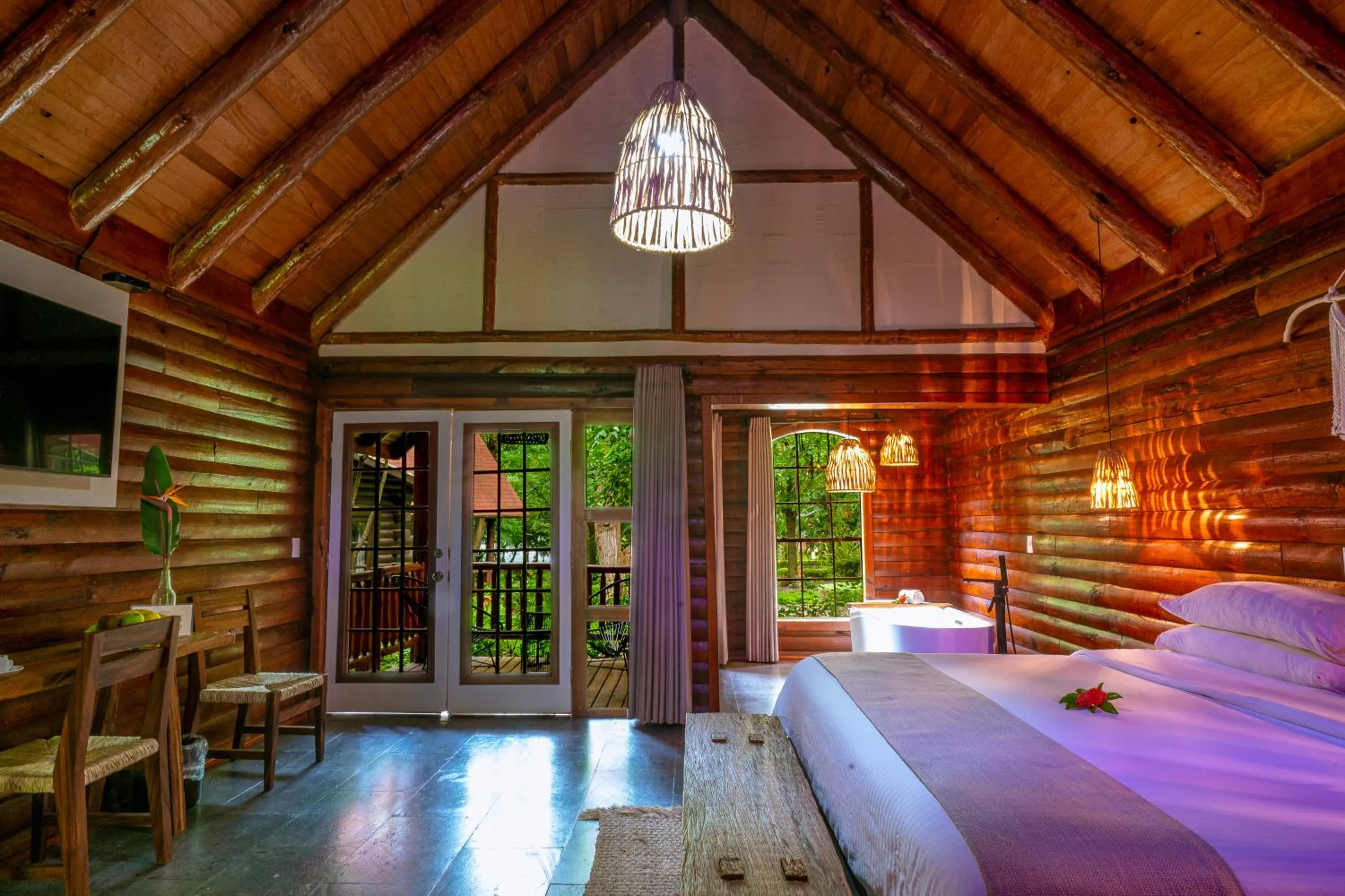 Bed in Santa María Resort