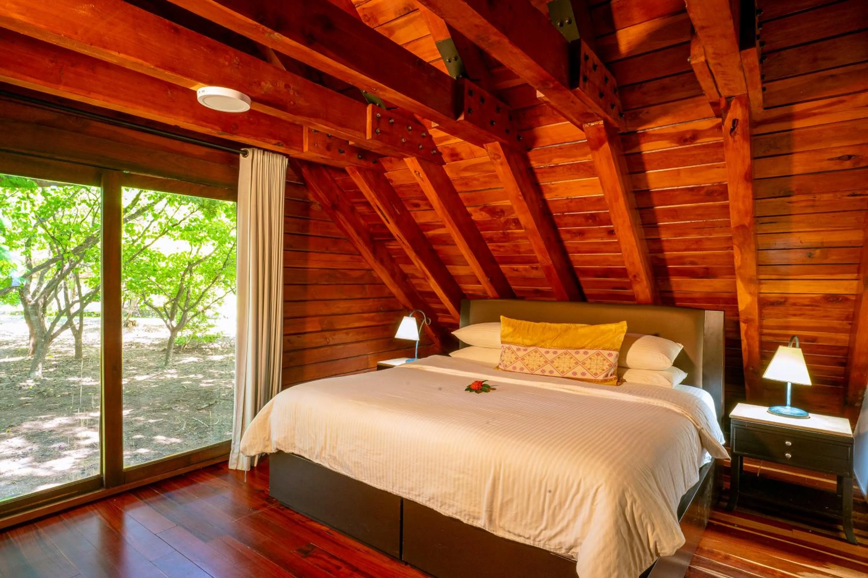 Bed in Santa María Resort