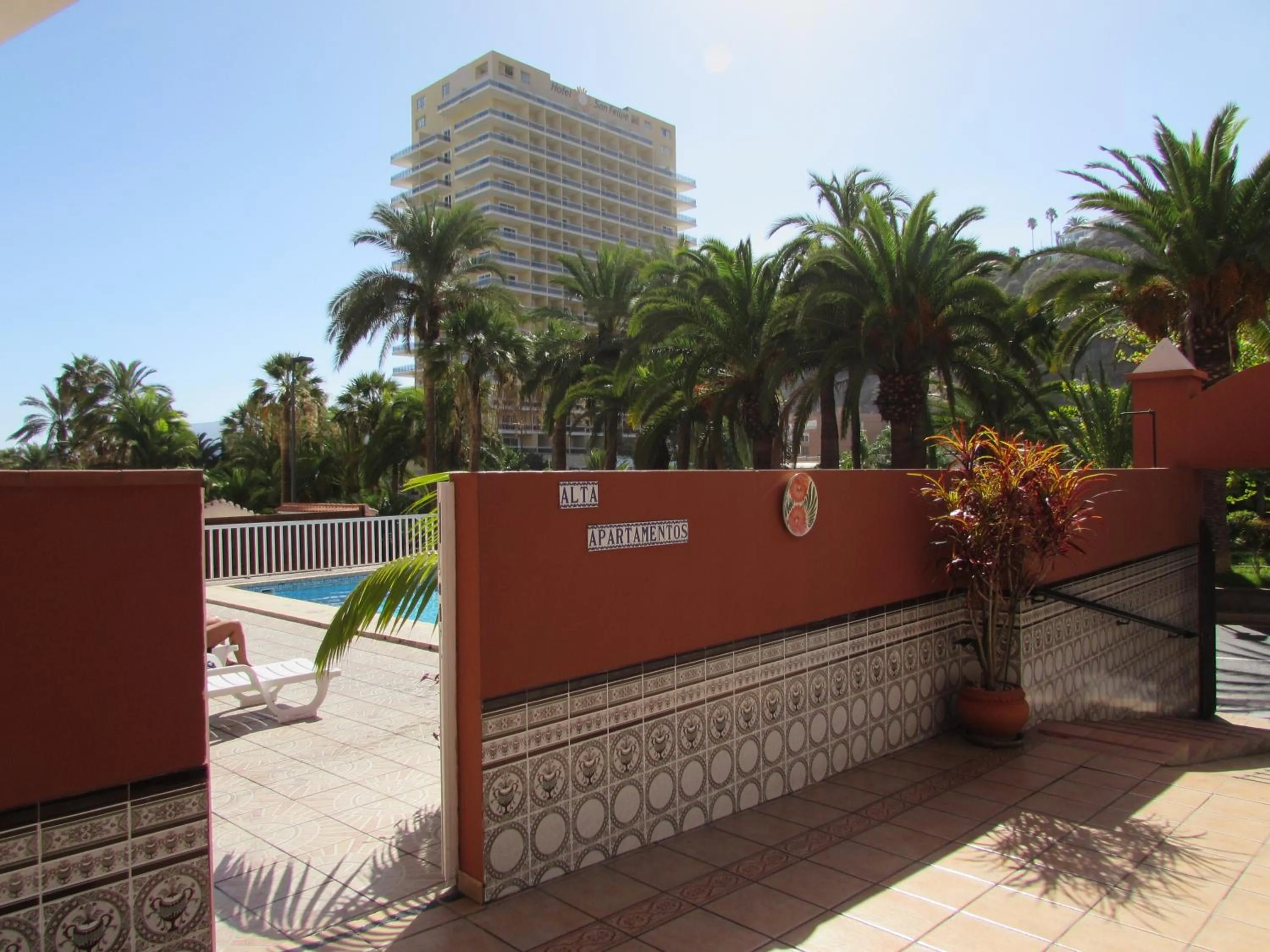 Swimming pool in Apartamentos Alta