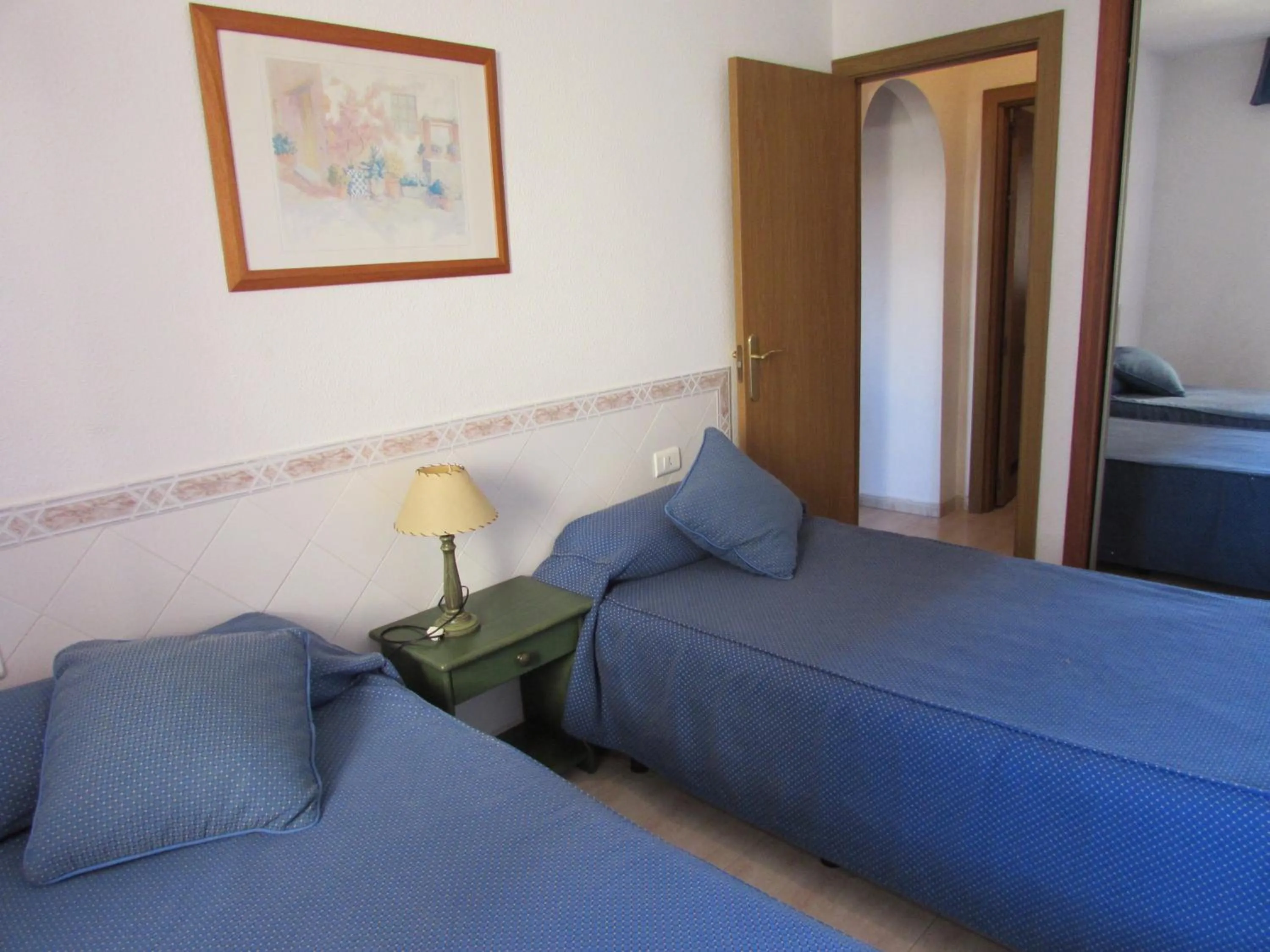 Bedroom, Bed in Apartamentos Alta