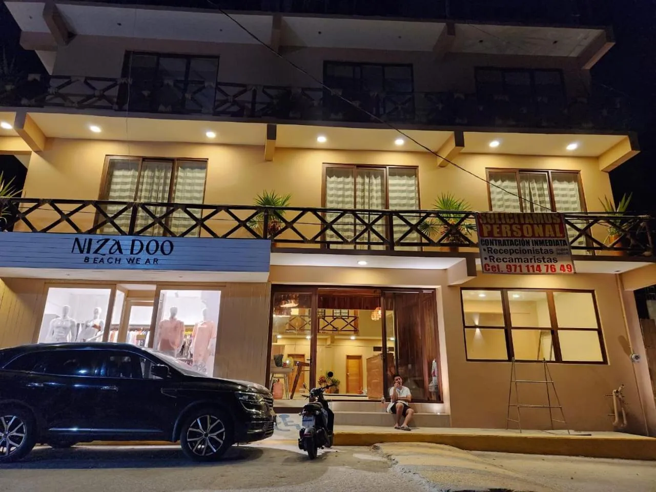 Property building in Hotel Santa Cruz Punta Zicatela