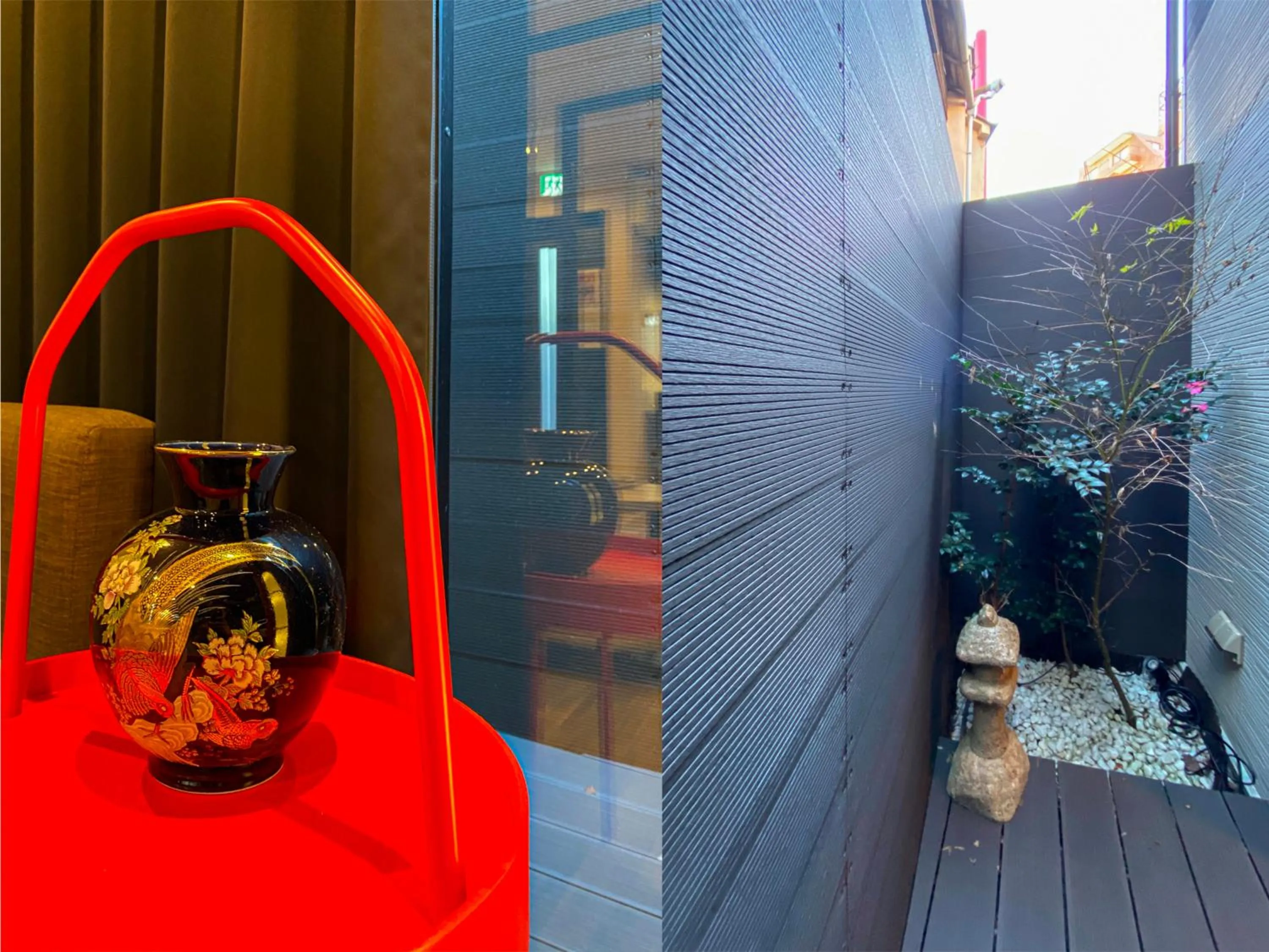 Garden in Miyanonoki guest house with Free Parking