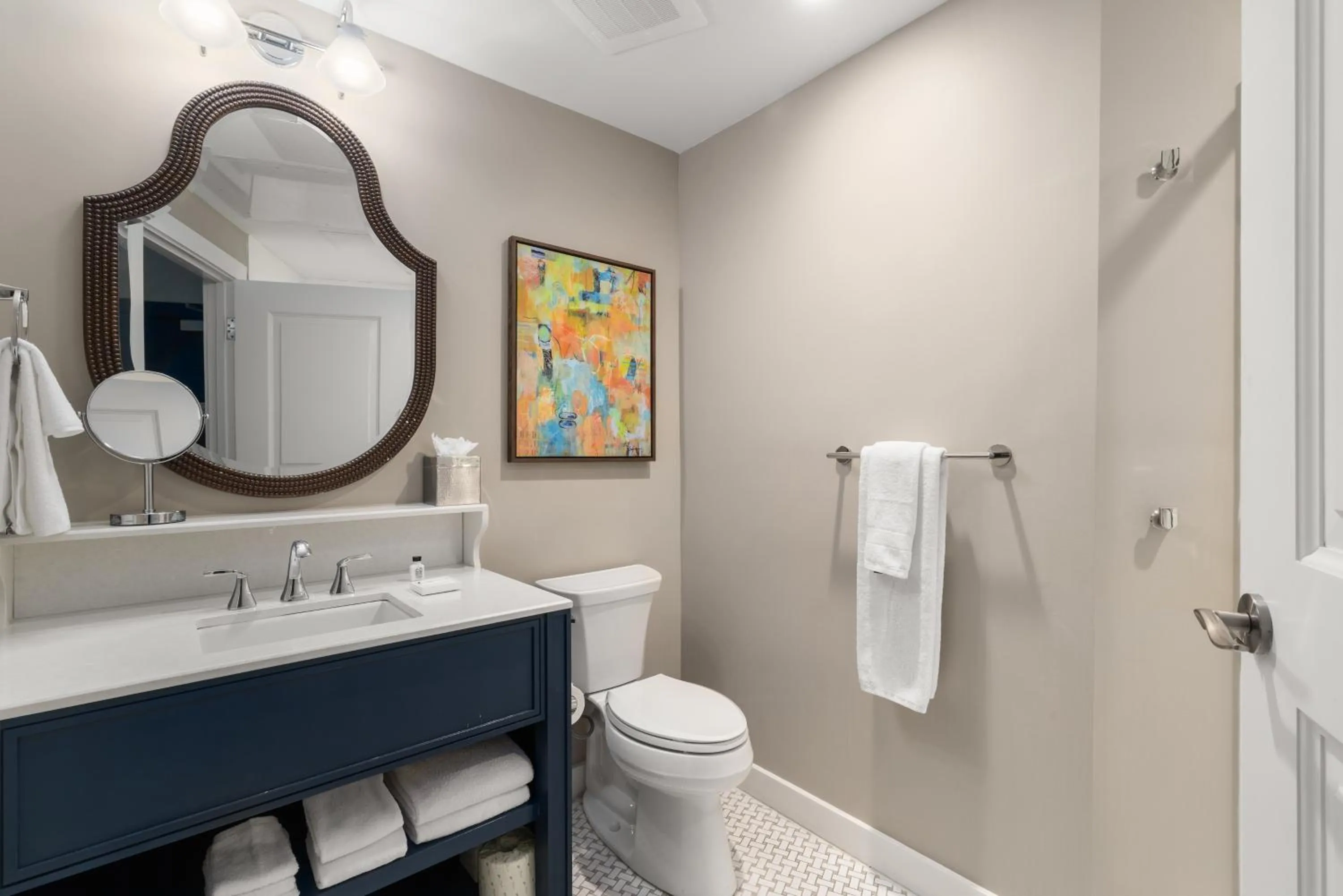 Bathroom in The Shepherd Hotel Downtown Clemson