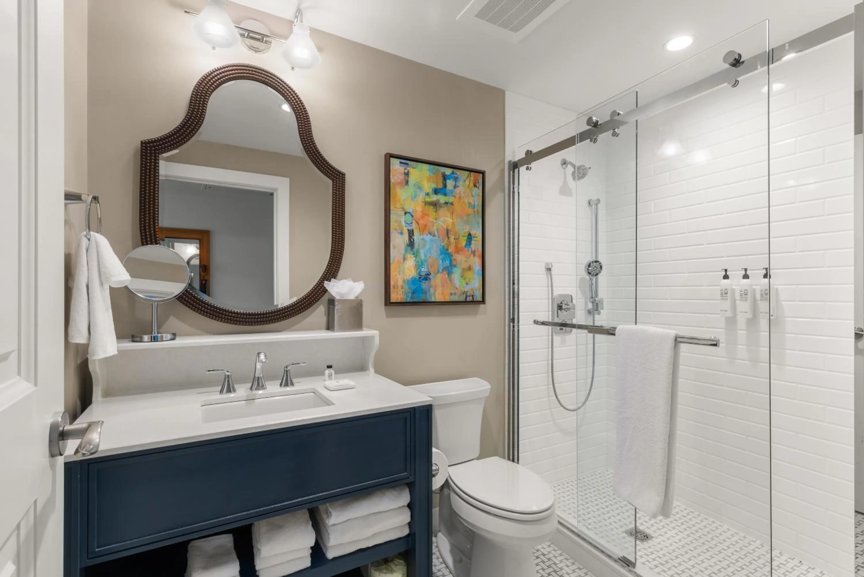 Bathroom in The Shepherd Hotel Downtown Clemson