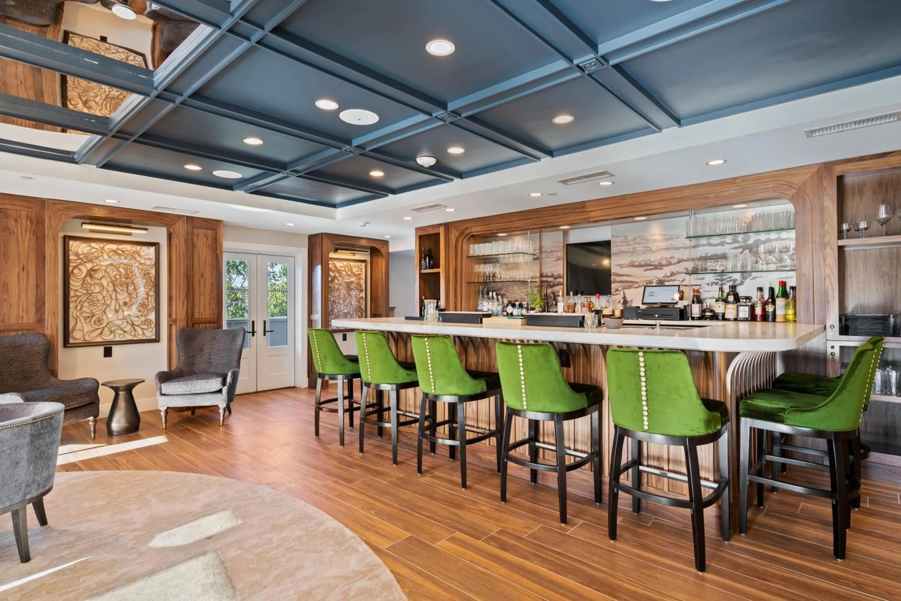 Balcony/Terrace in The Shepherd Hotel Downtown Clemson