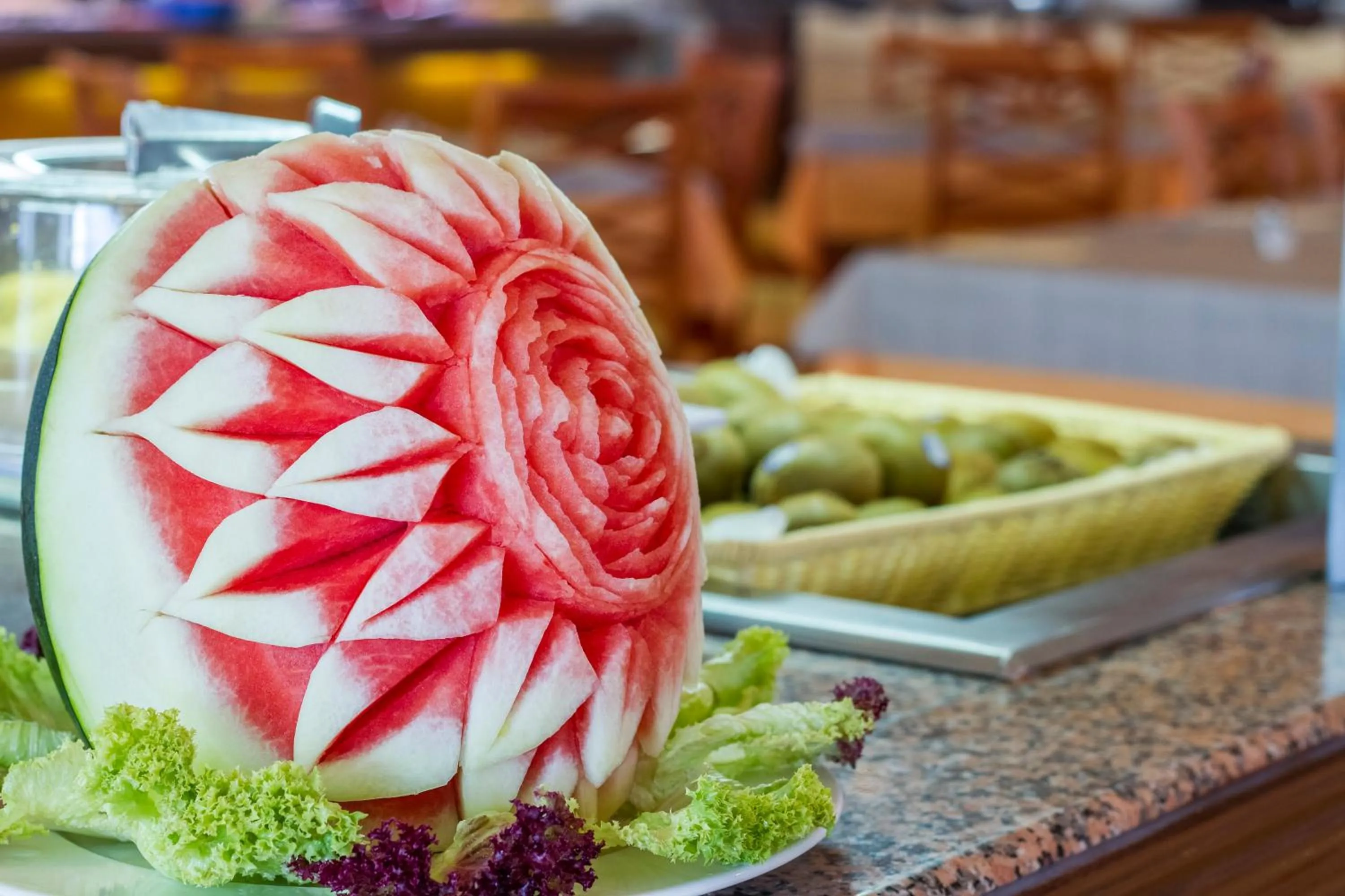 Food in Hotel Caribe