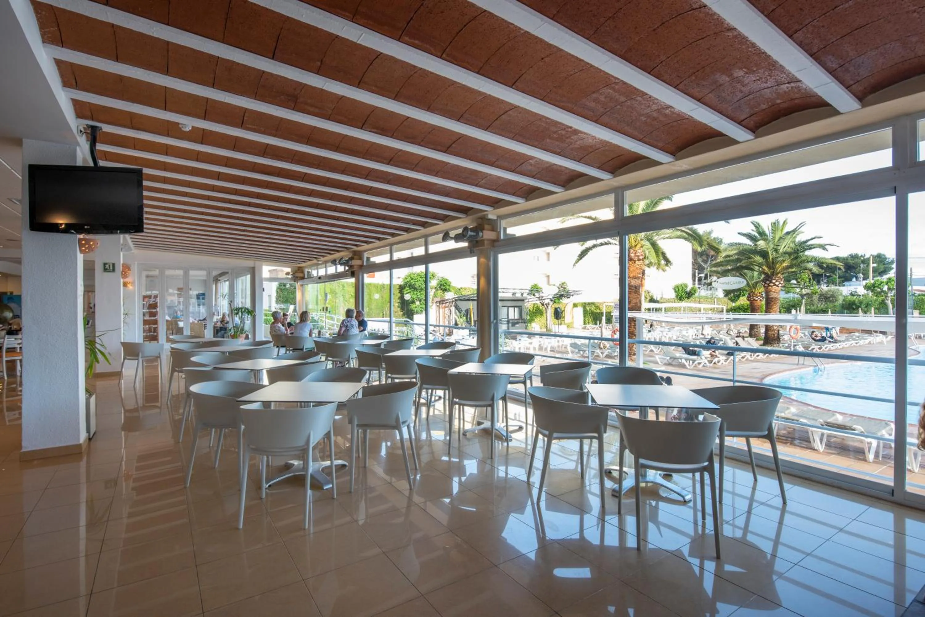 Lounge or bar in Hotel Caribe