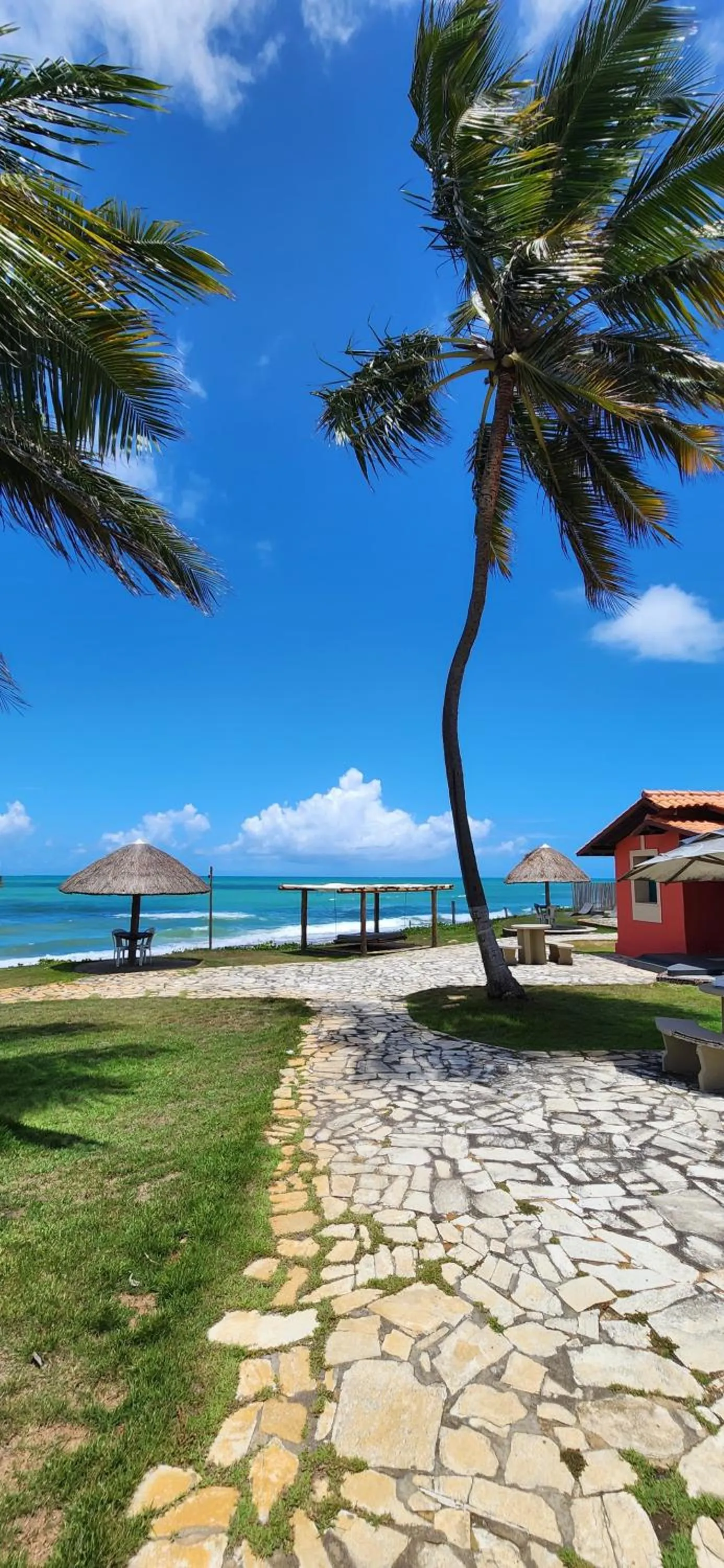 Garden in Pousada Paradise