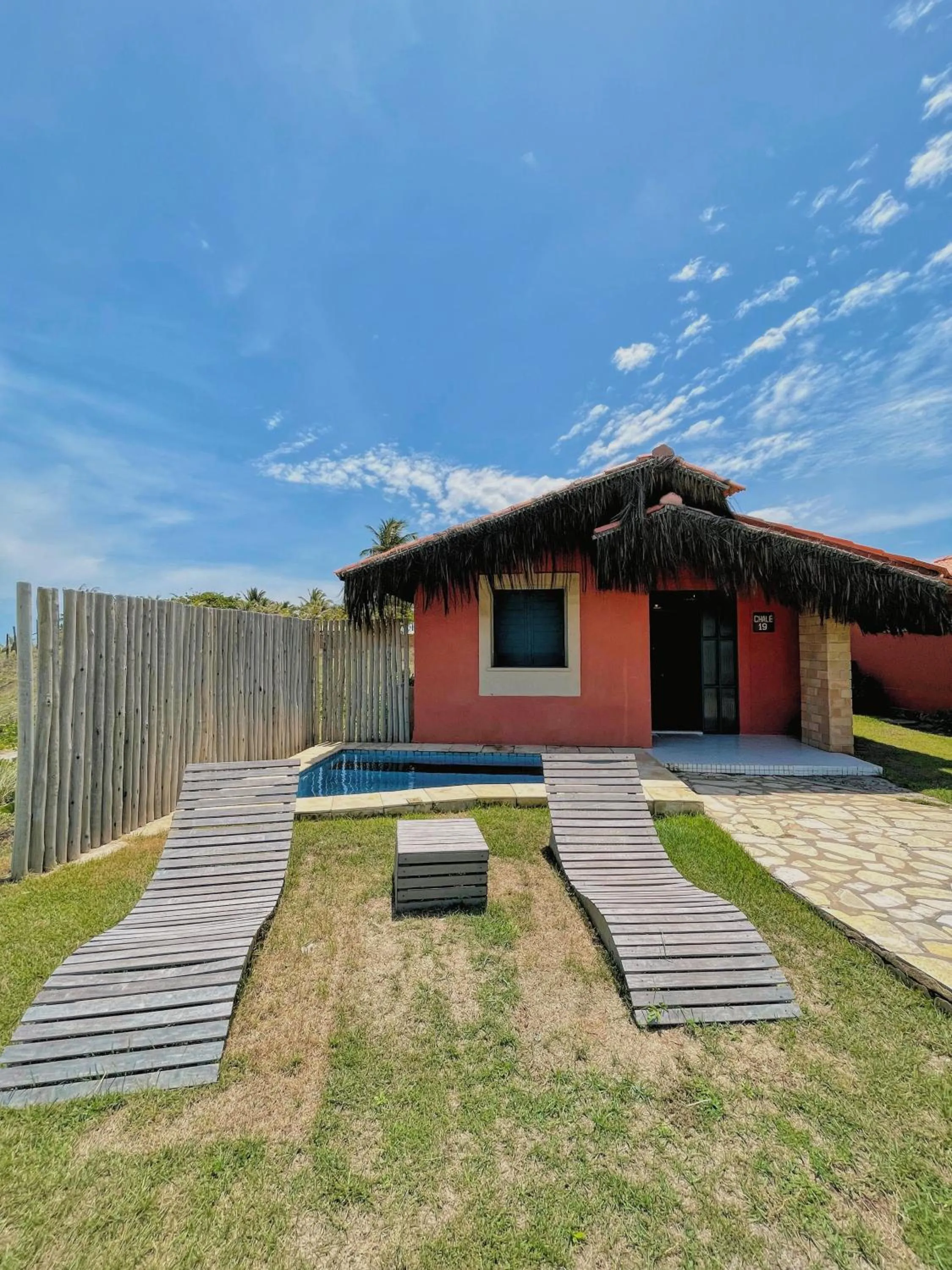 Property building in Pousada Paradise