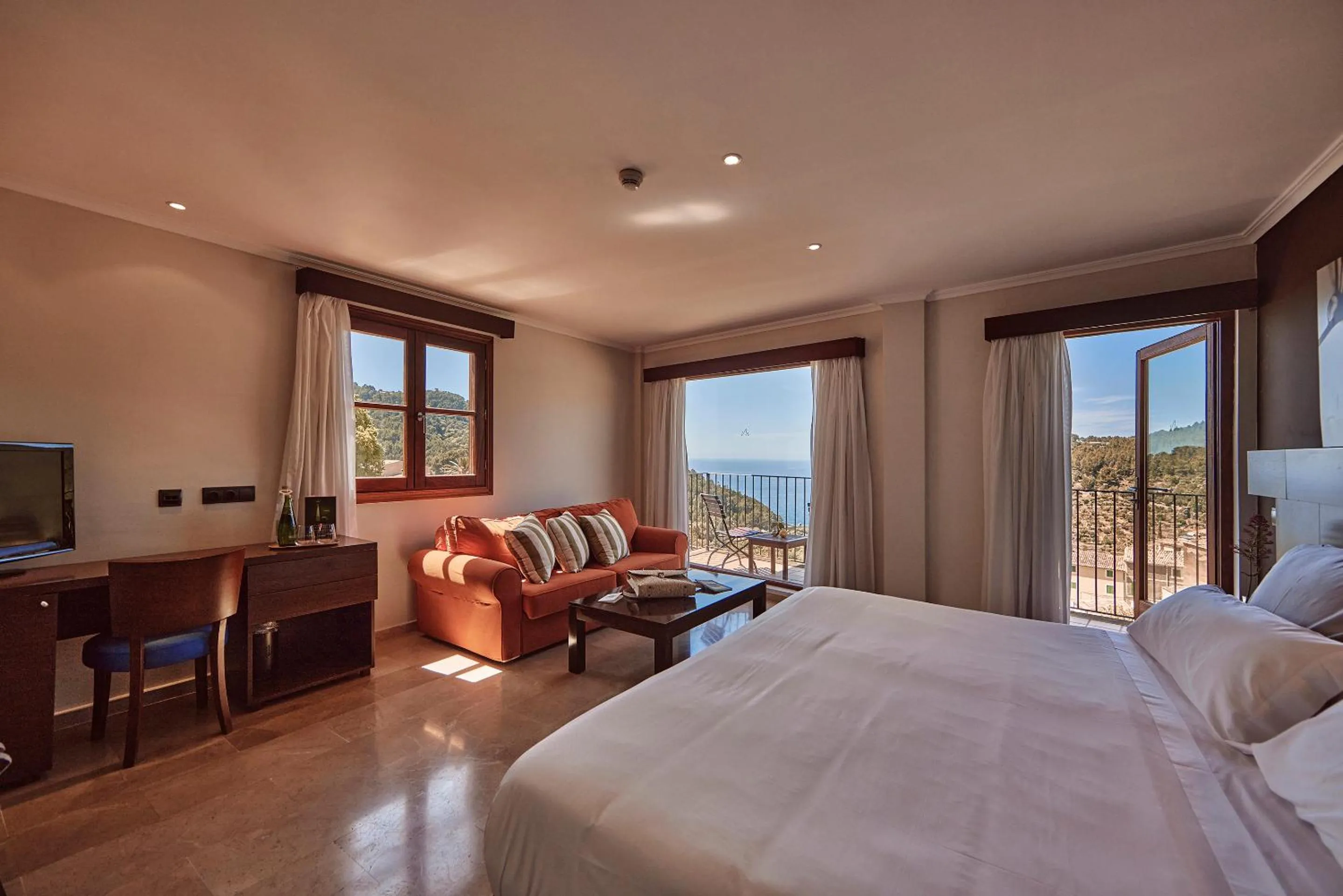 Photo of the whole room, Bed in Maristel Hotel & Spa - Adults Only