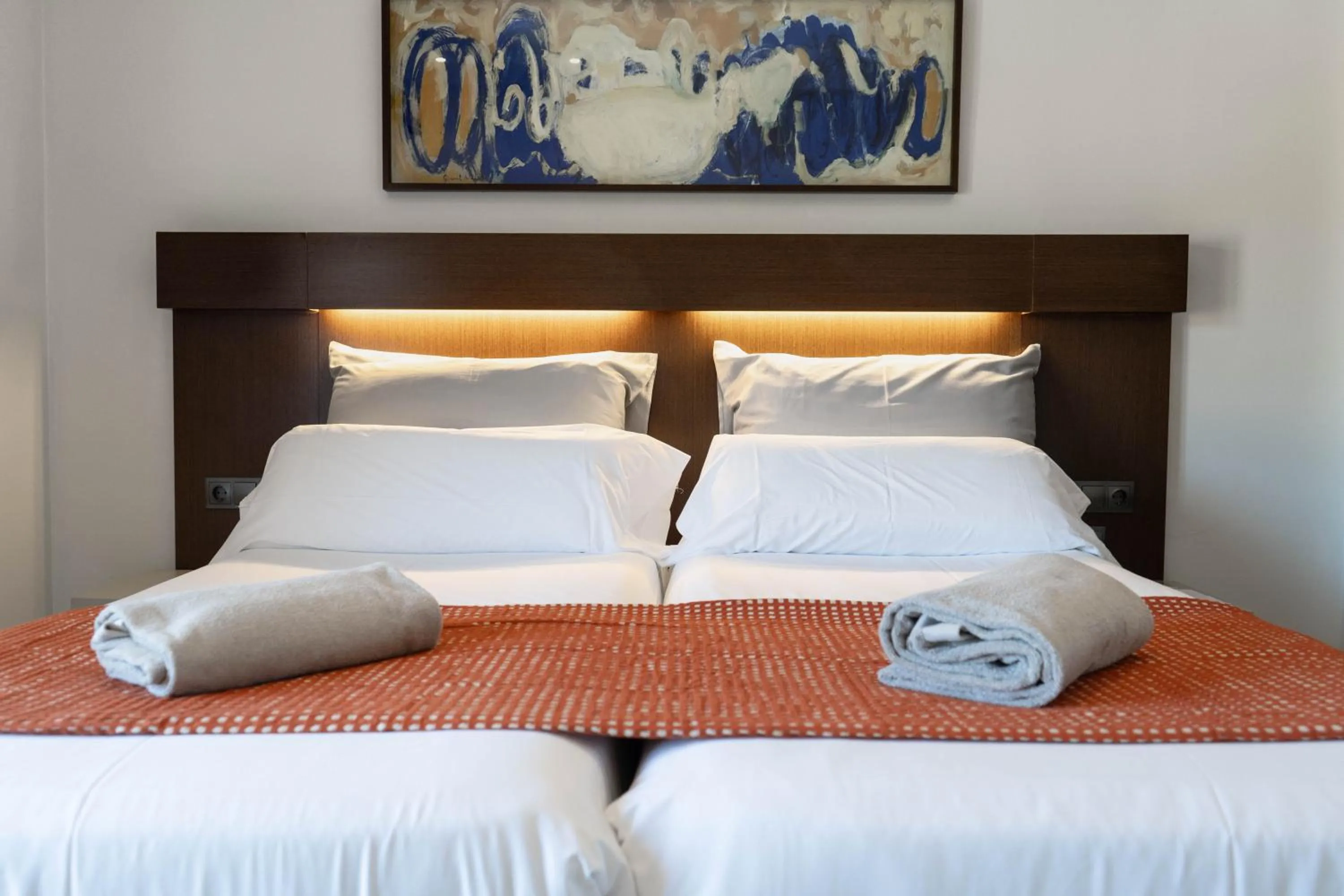 Bed in Maristel Hotel & Spa - Adults Only