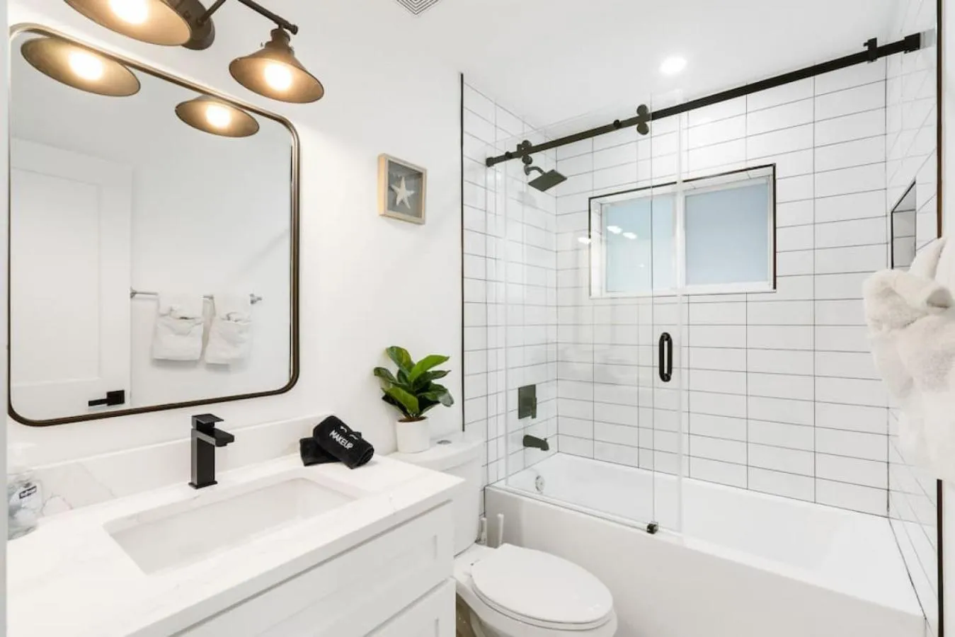 Shower in Delilas Chic 3 Bedroom 2 bath Abode with Heated Pool