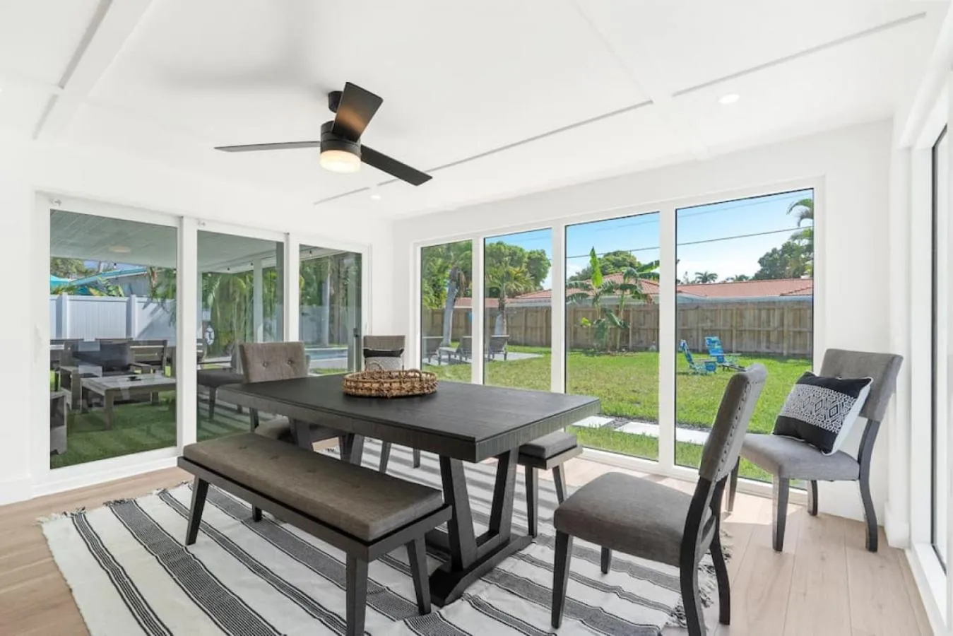 Dining area in Delilas Chic 3 Bedroom 2 bath Abode with Heated Pool