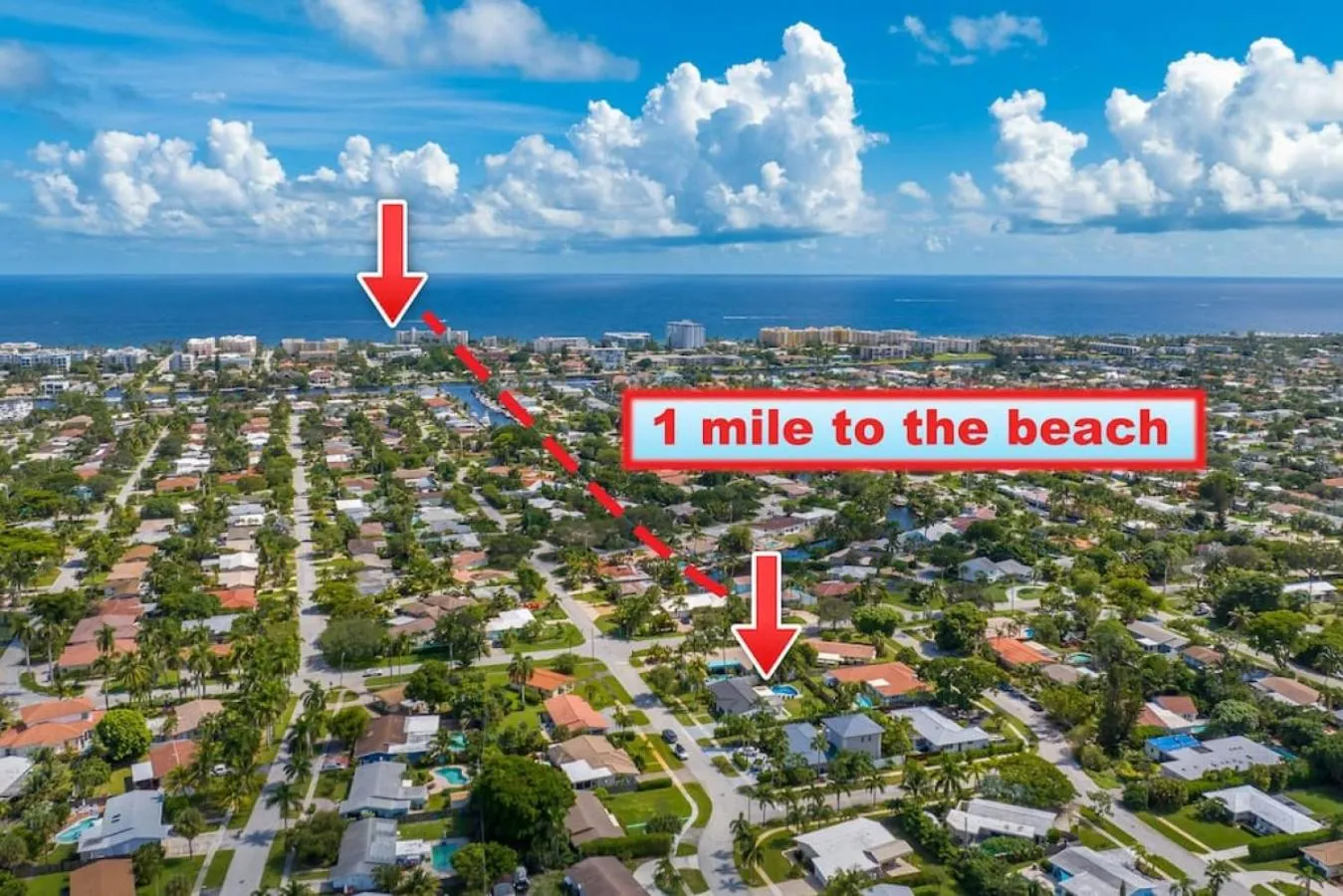 Property building in Delilas Chic 3 Bedroom 2 bath Abode with Heated Pool