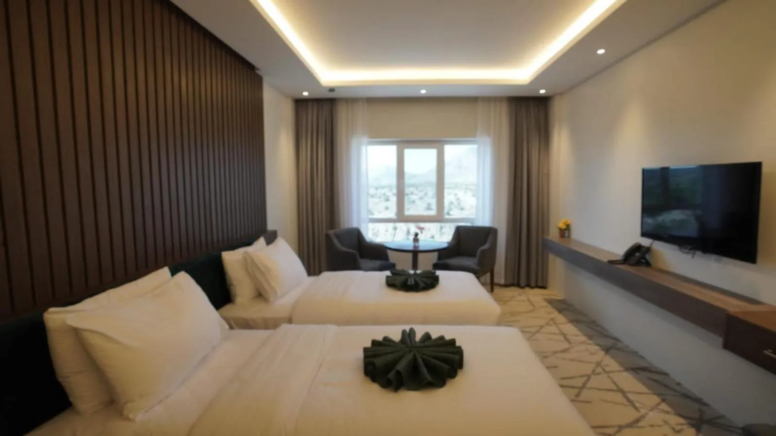 Bed in Green View Hotel, Jabal Akhdar