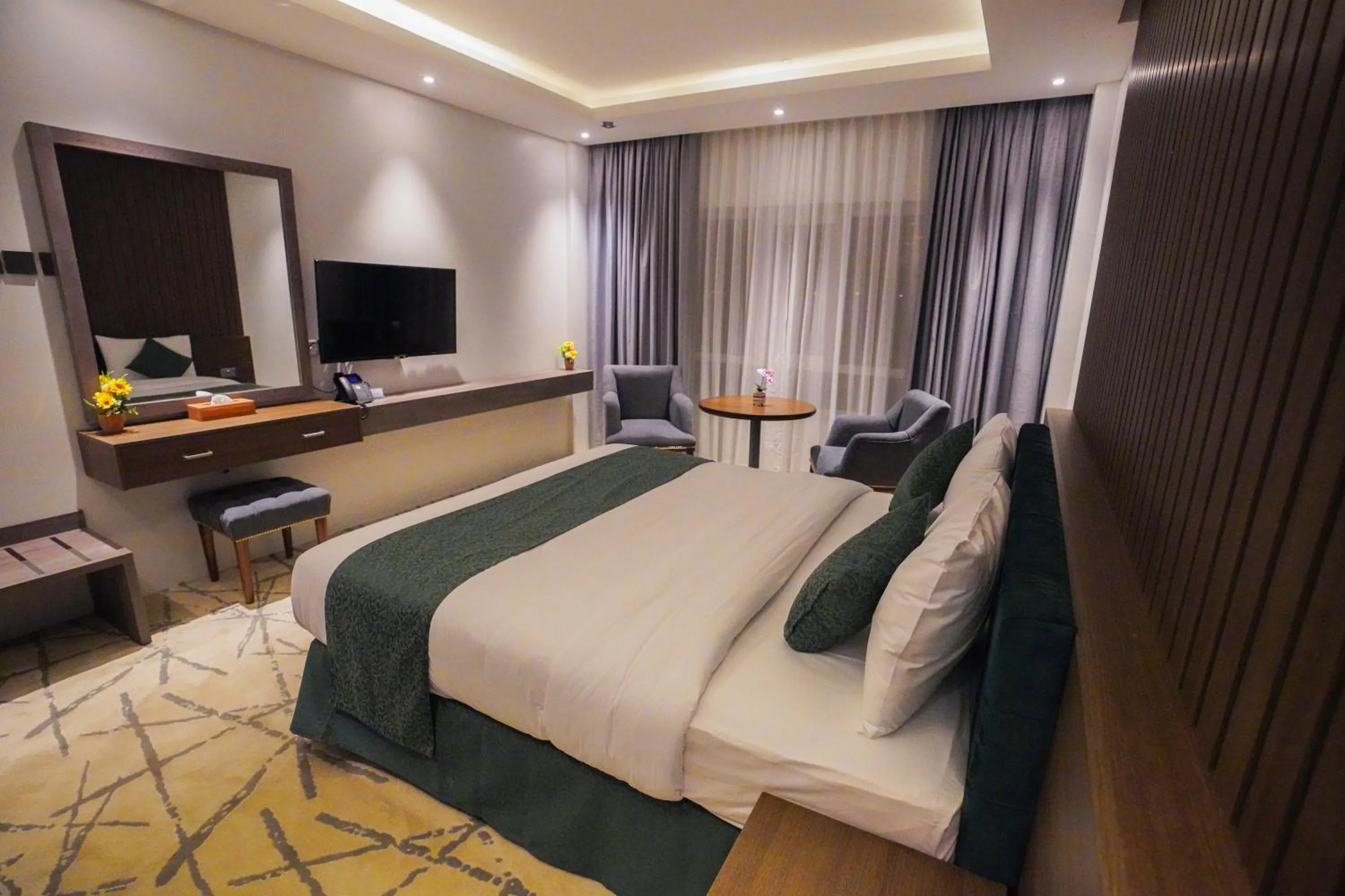 Bed in Green View Hotel, Jabal Akhdar