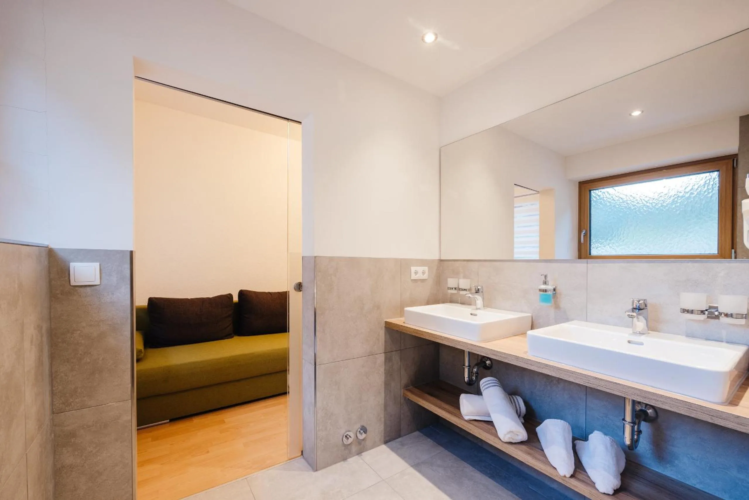 Bathroom in Hotel Andrea