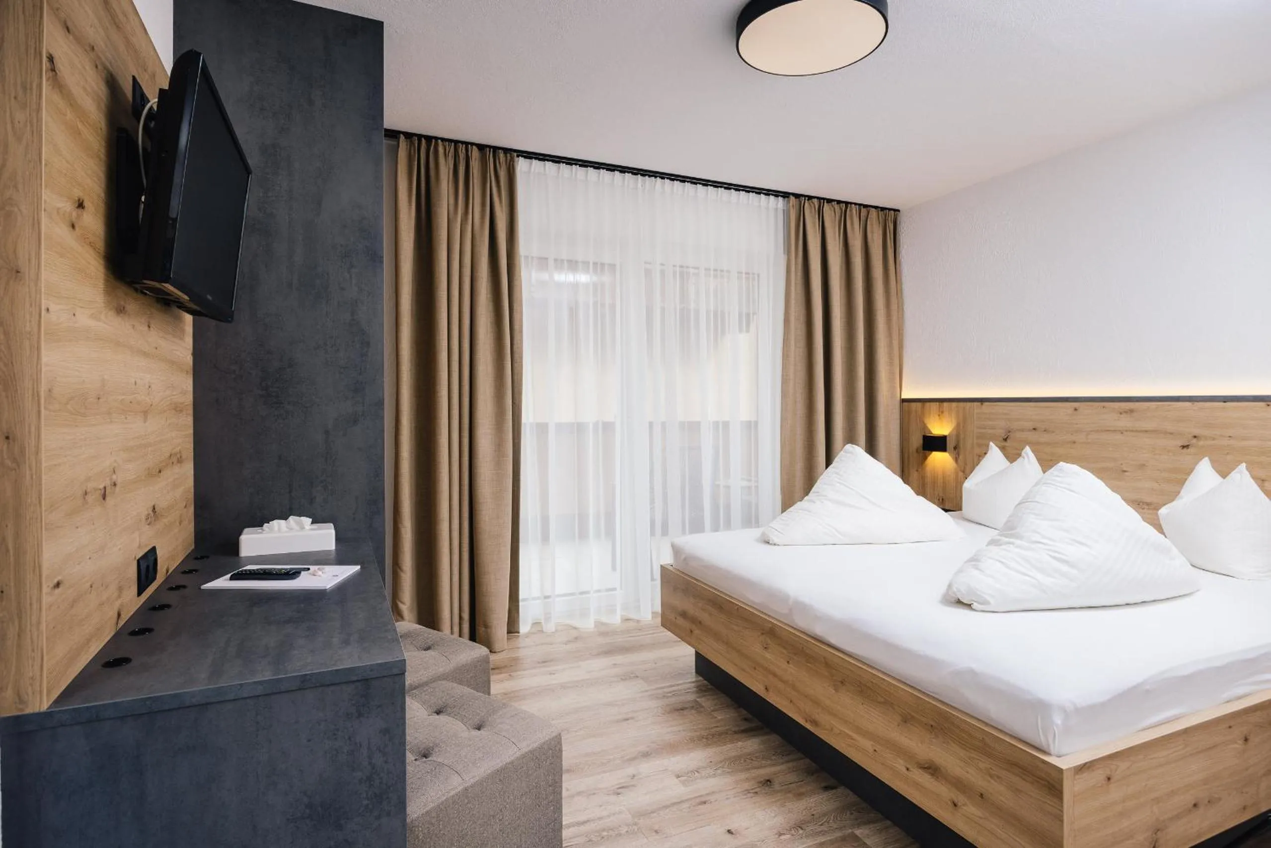 Bedroom, Bed in Hotel Andrea