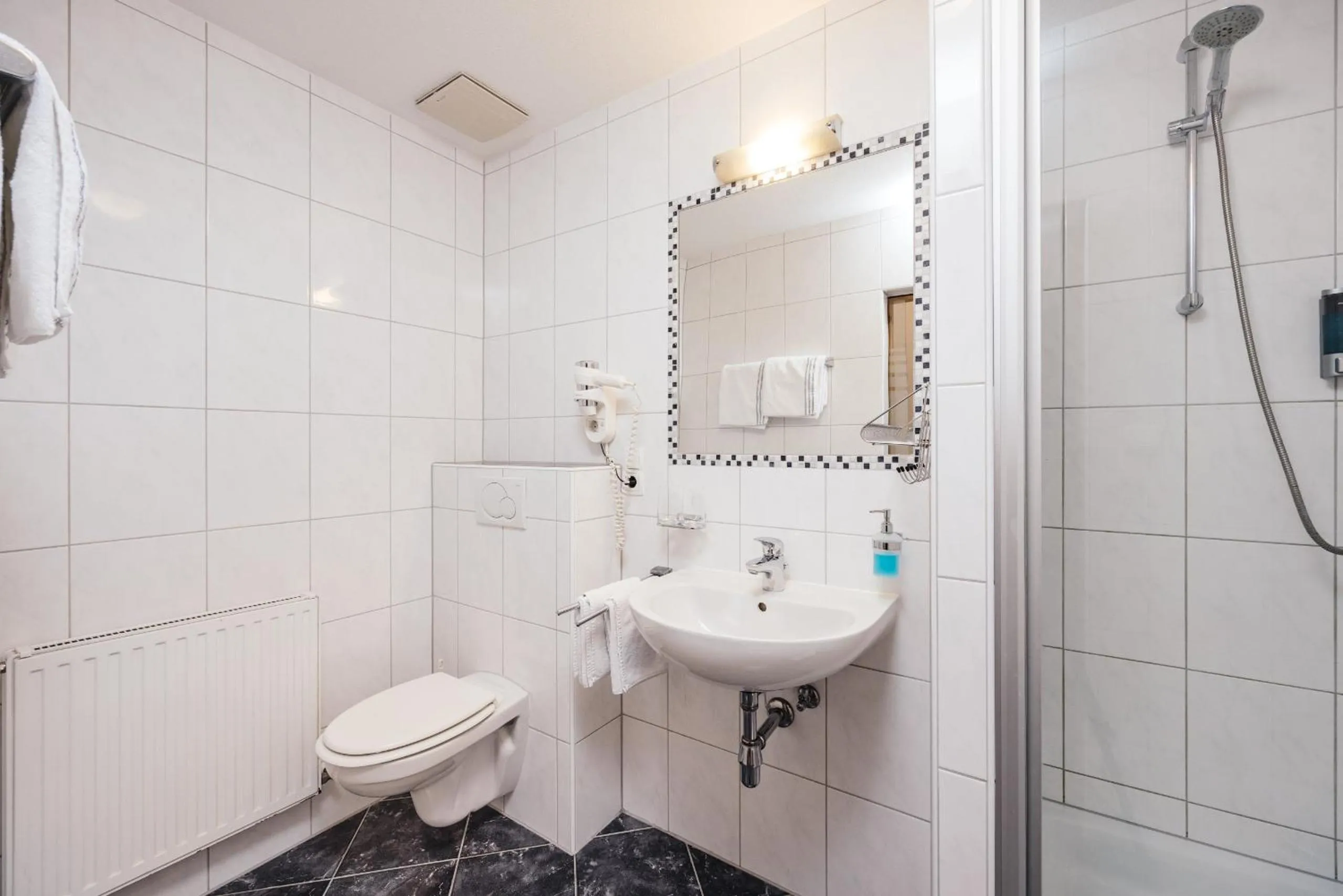 Bathroom in Hotel Andrea