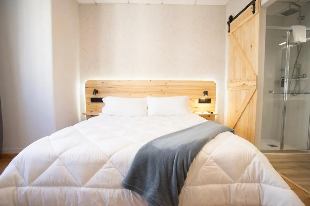 Bed in Hotel Nautico