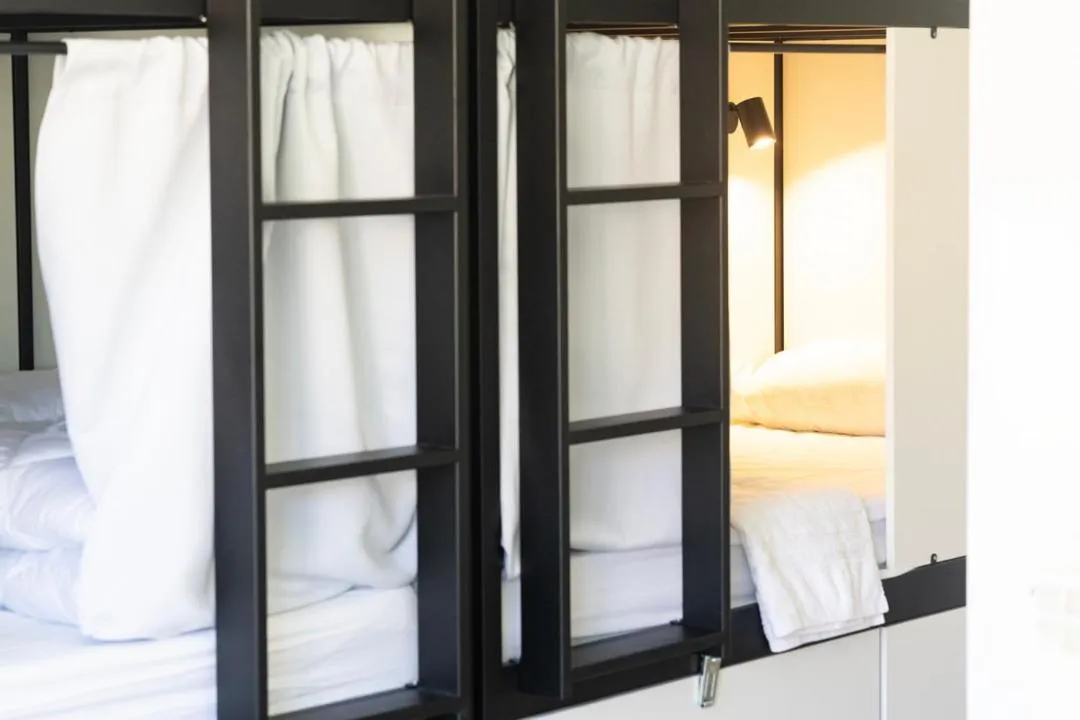 Bed in Hotel Nautico