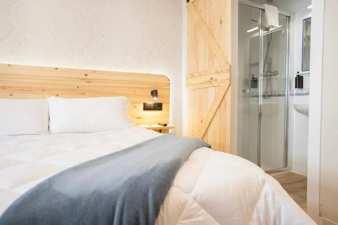 Bed in Hotel Nautico