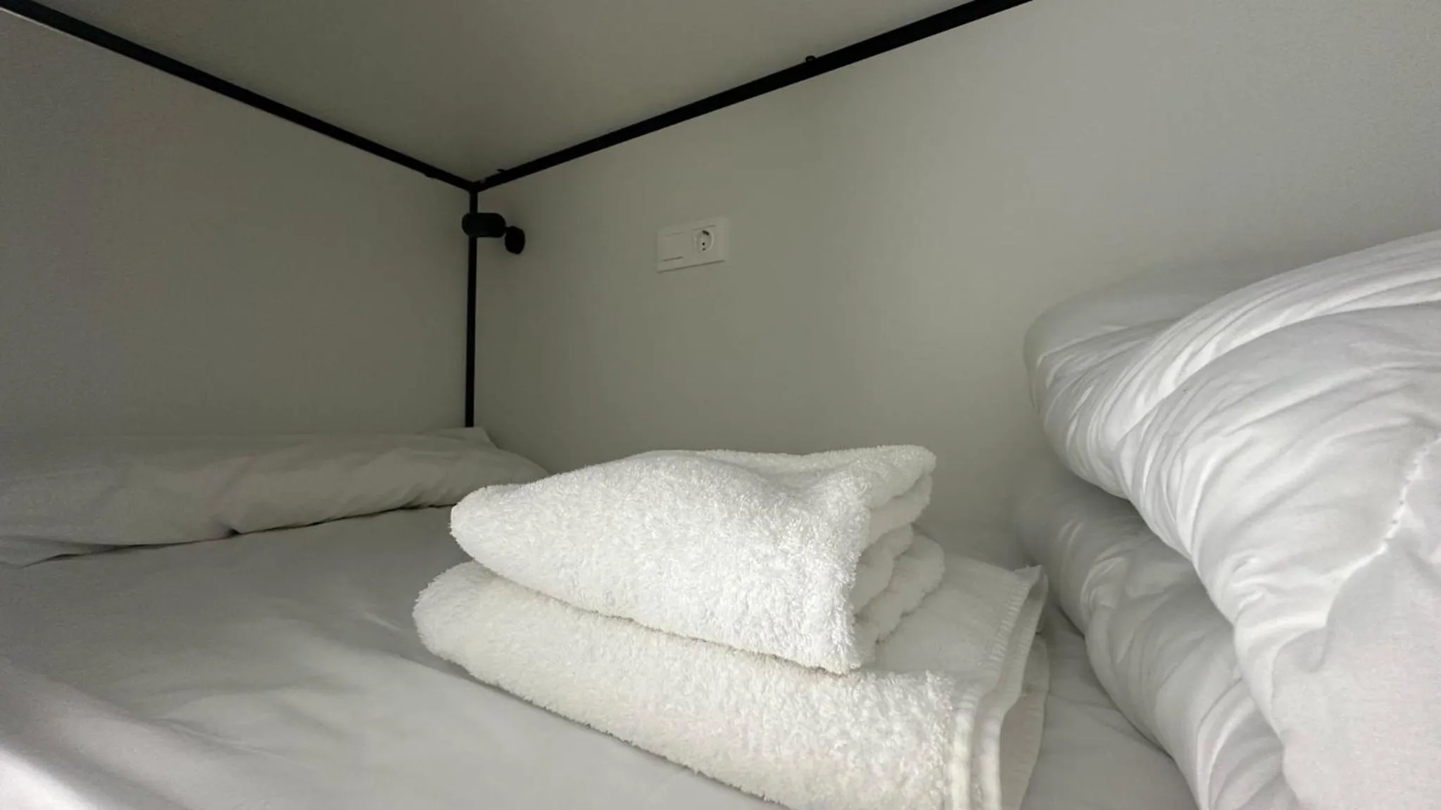 Bed in Hotel Nautico