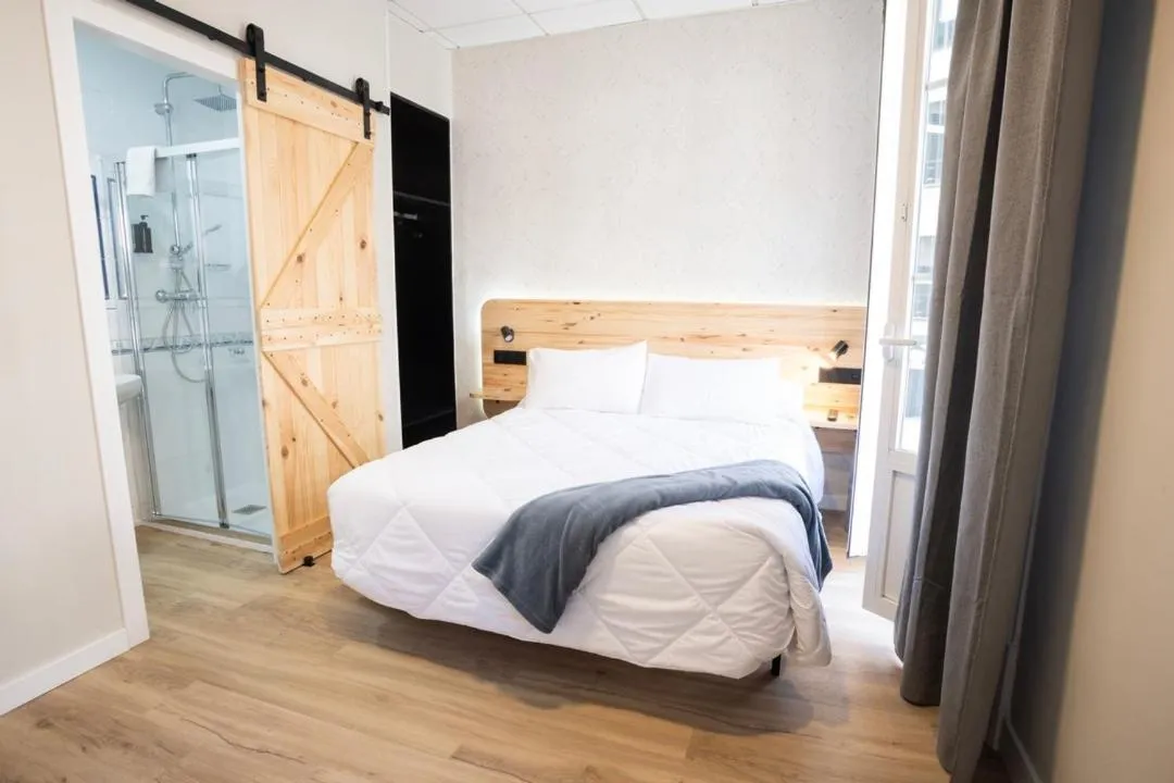 Bed in Hotel Nautico