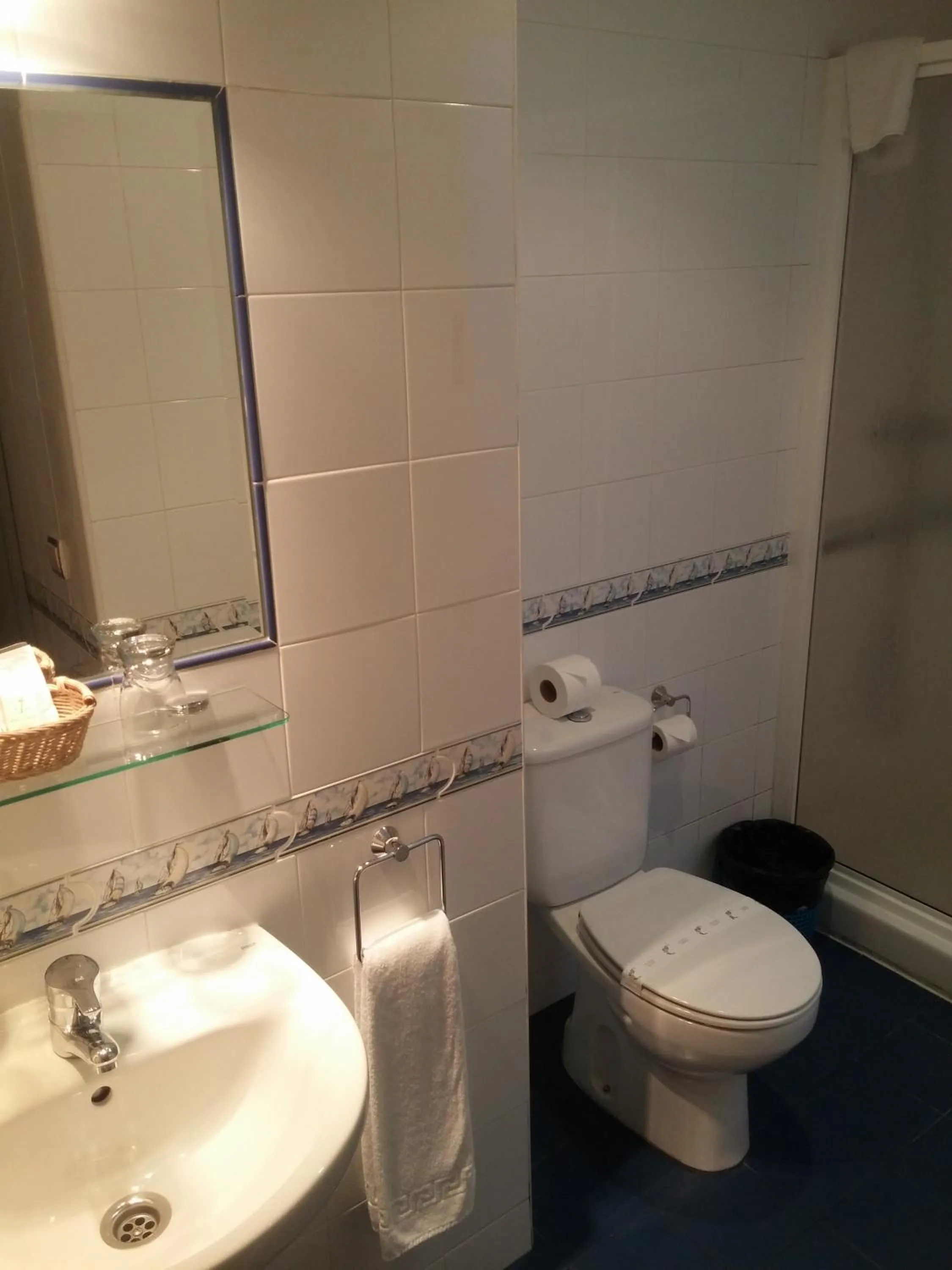 Bathroom in Hotel Nautico