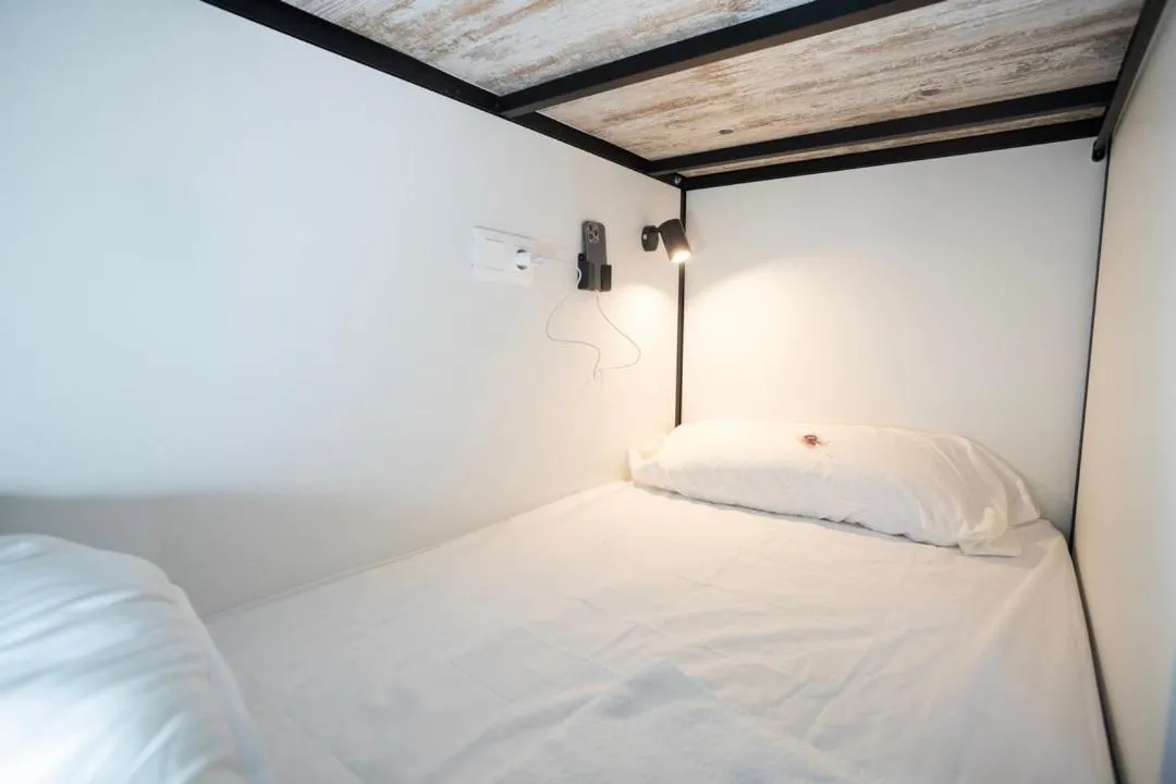 Bed in Hotel Nautico