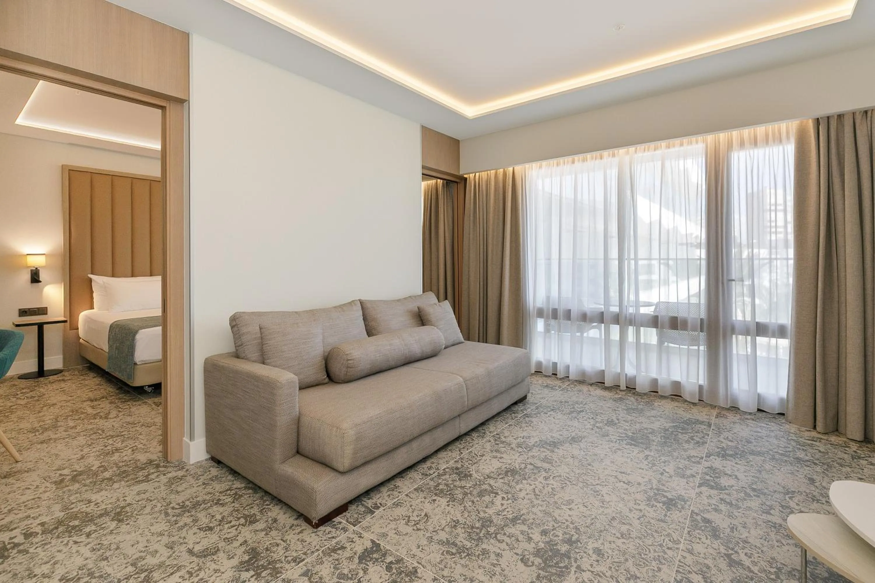 Living room, Bed in Sol Torremolinos - Don Pablo