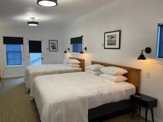 Bed in The Seaview Cottages