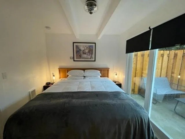 Bed in The Seaview Cottages