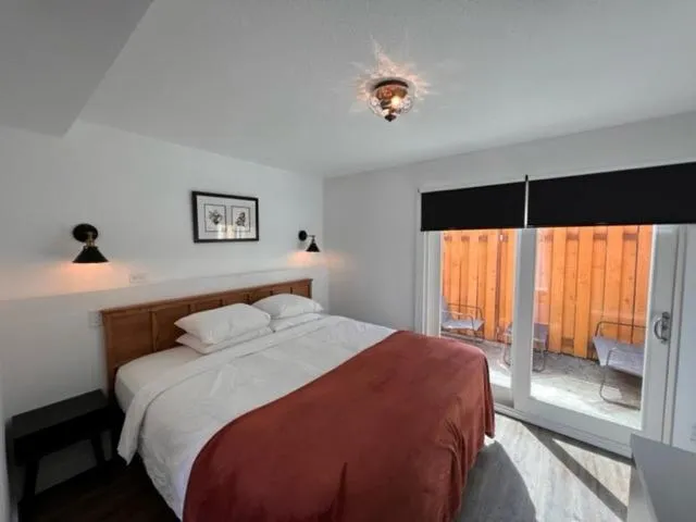 Bed in The Seaview Cottages