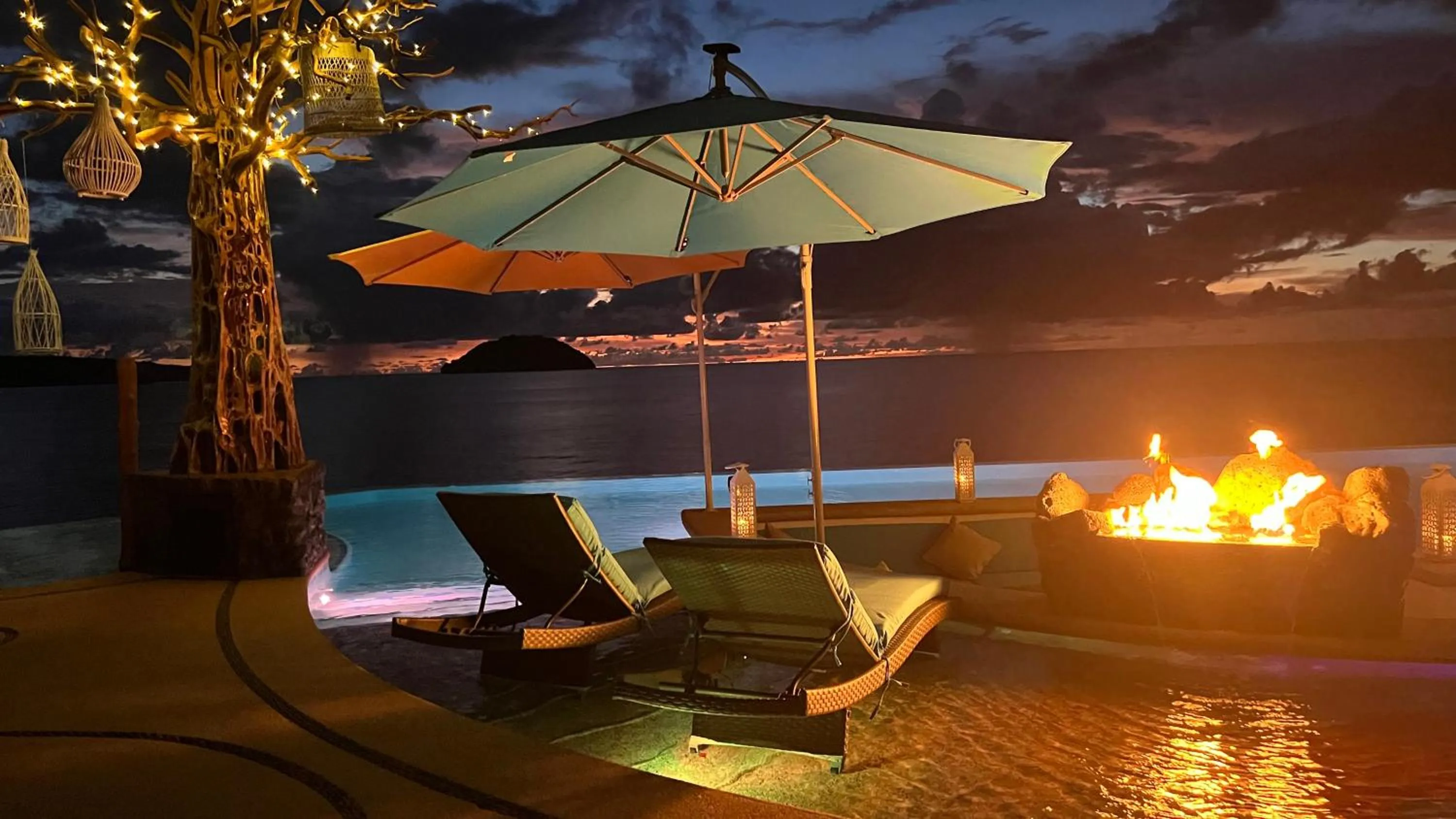 Night in Sunset Island Villas Riviera Nayarit