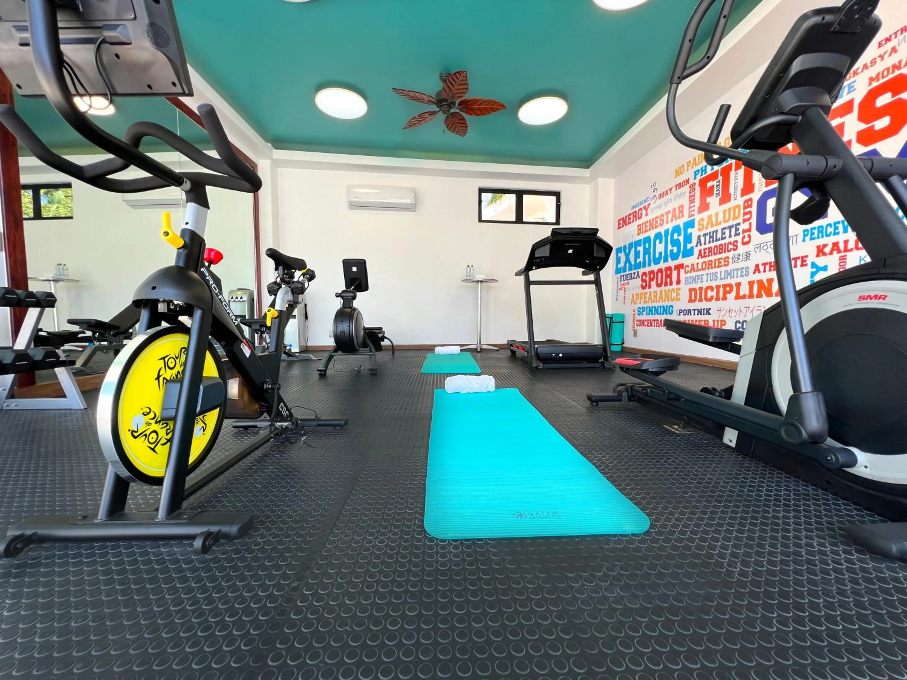 Fitness centre/facilities in Sunset Island Villas Riviera Nayarit