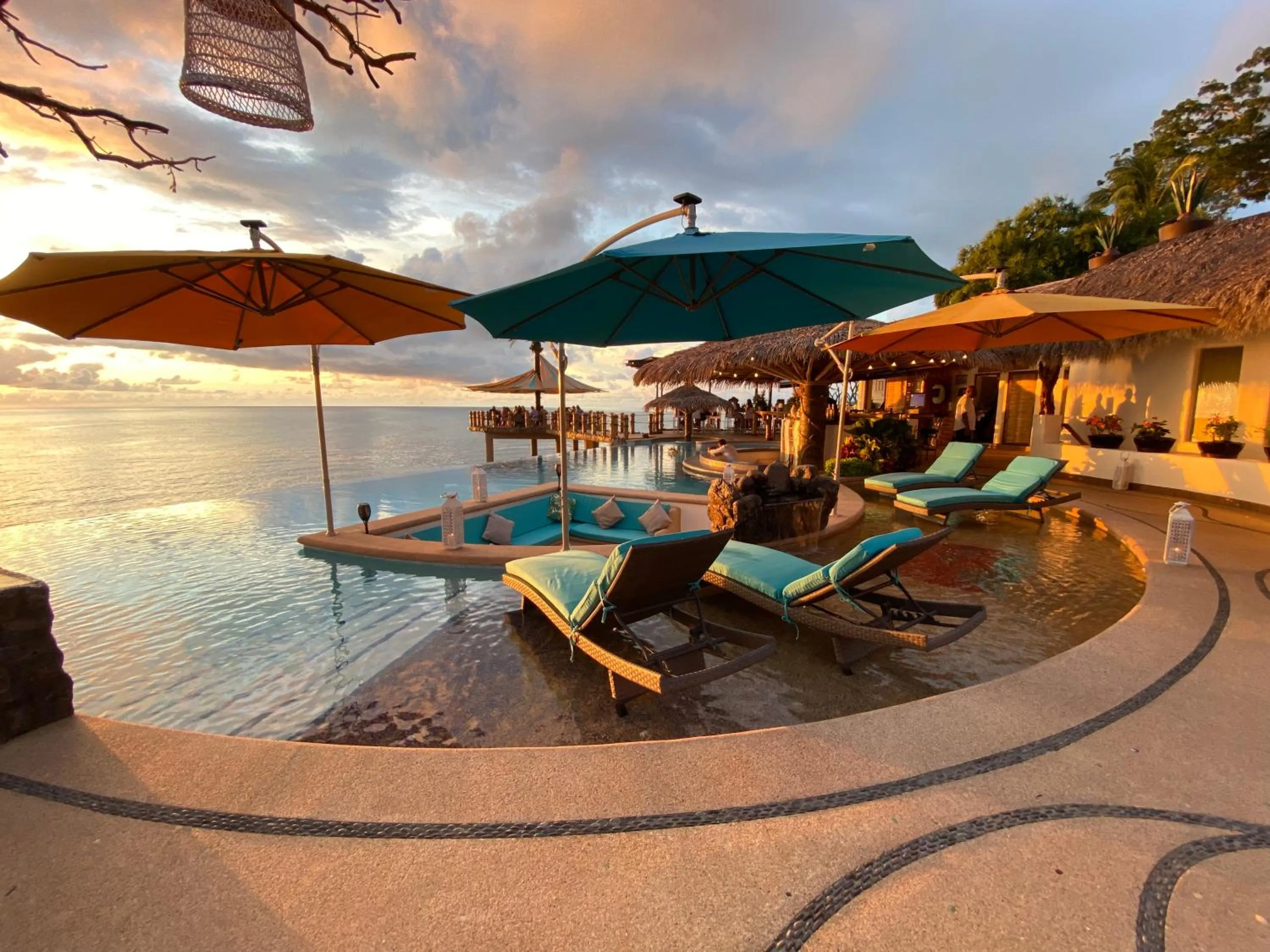 Swimming pool in Sunset Island Villas Riviera Nayarit