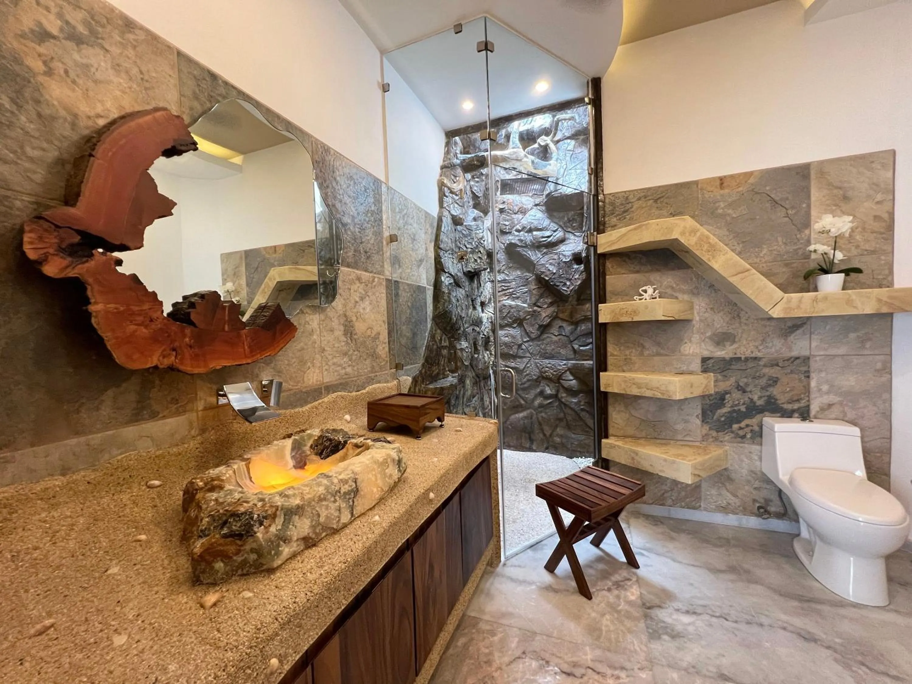 Bathroom in Sunset Island Villas Riviera Nayarit