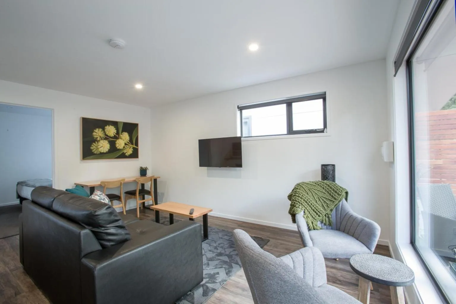 Living room in Mt Field Retreat