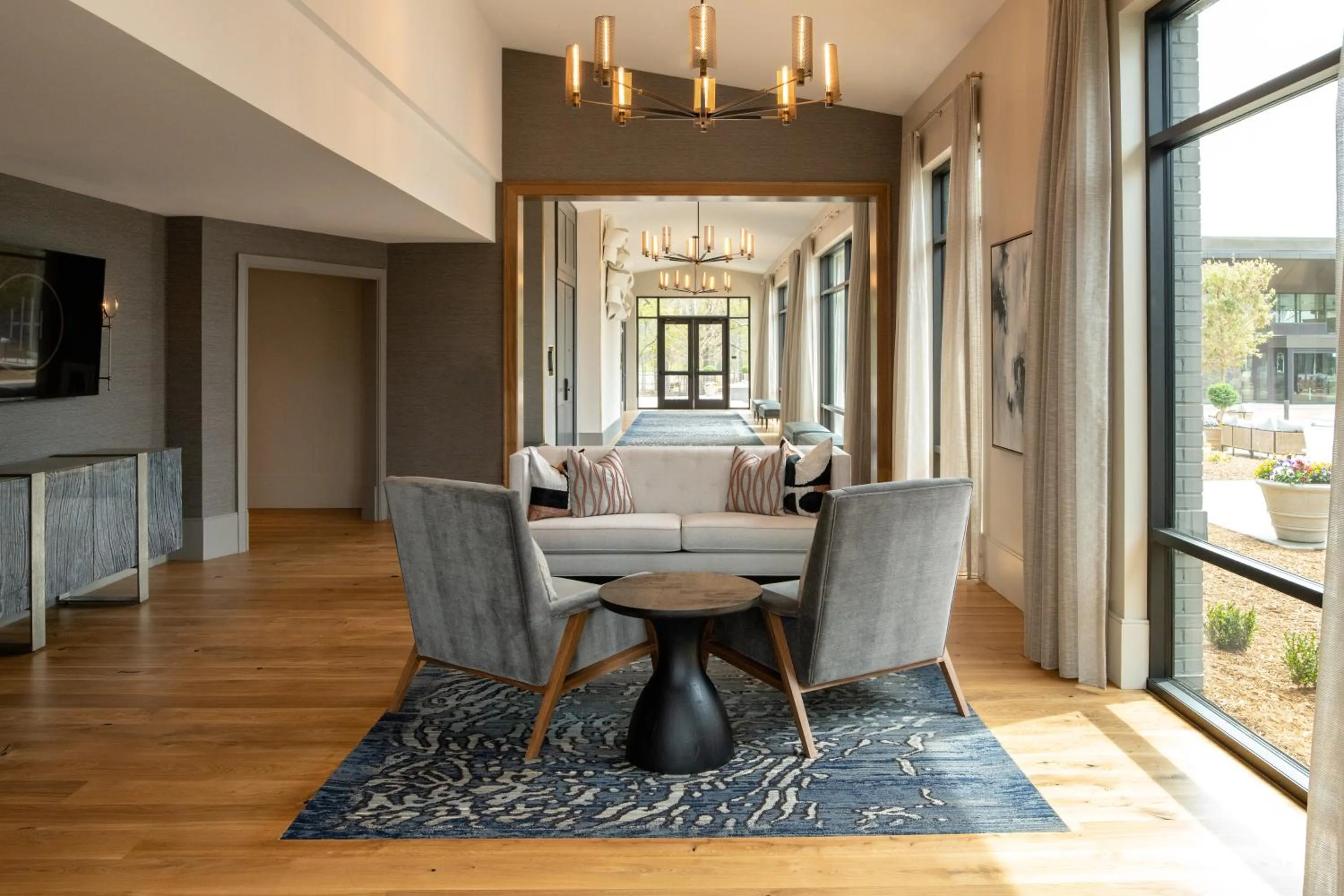 Seating area in Hotel Hartness