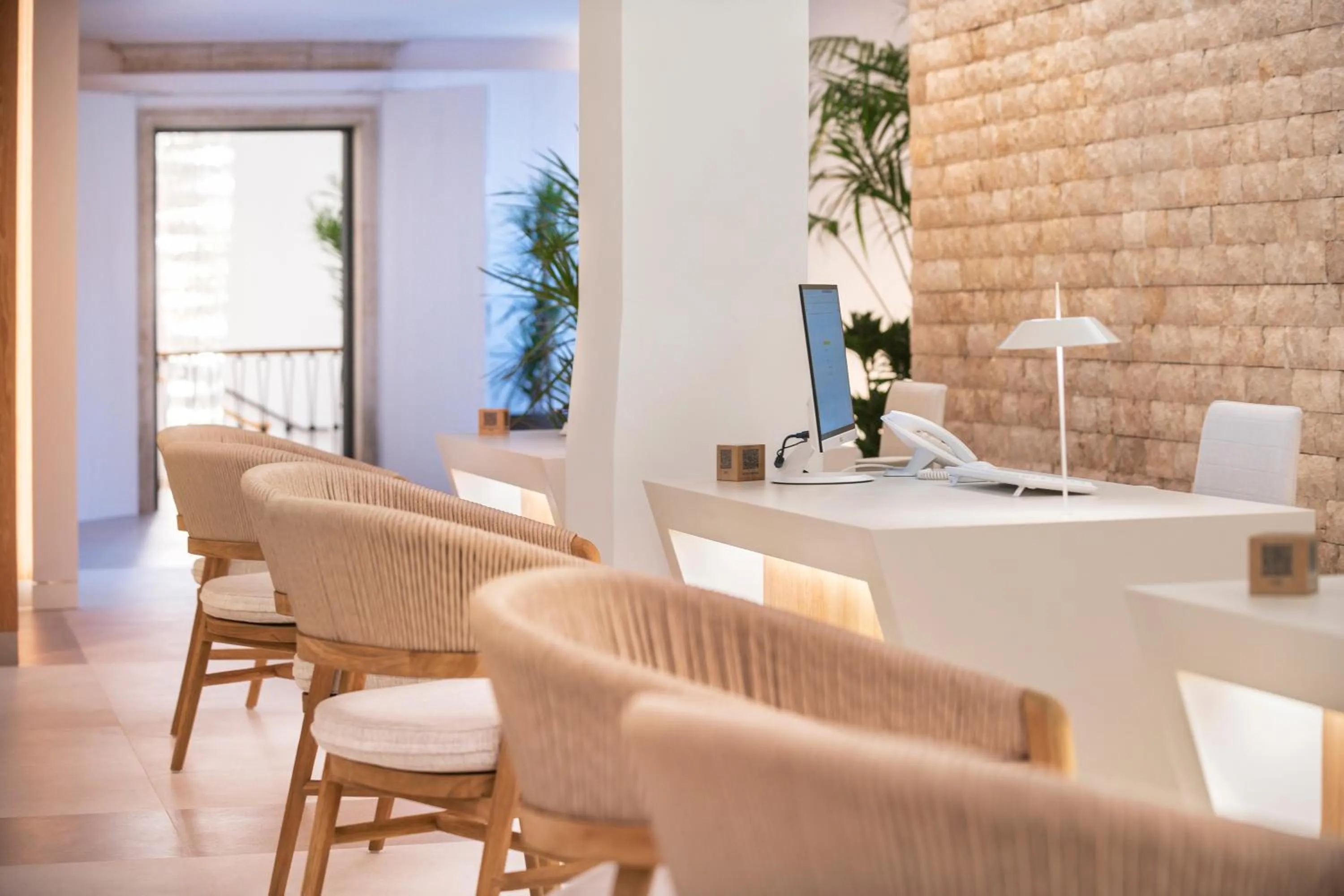 Lobby or reception in Hotel Cala del Pi - Adults Only