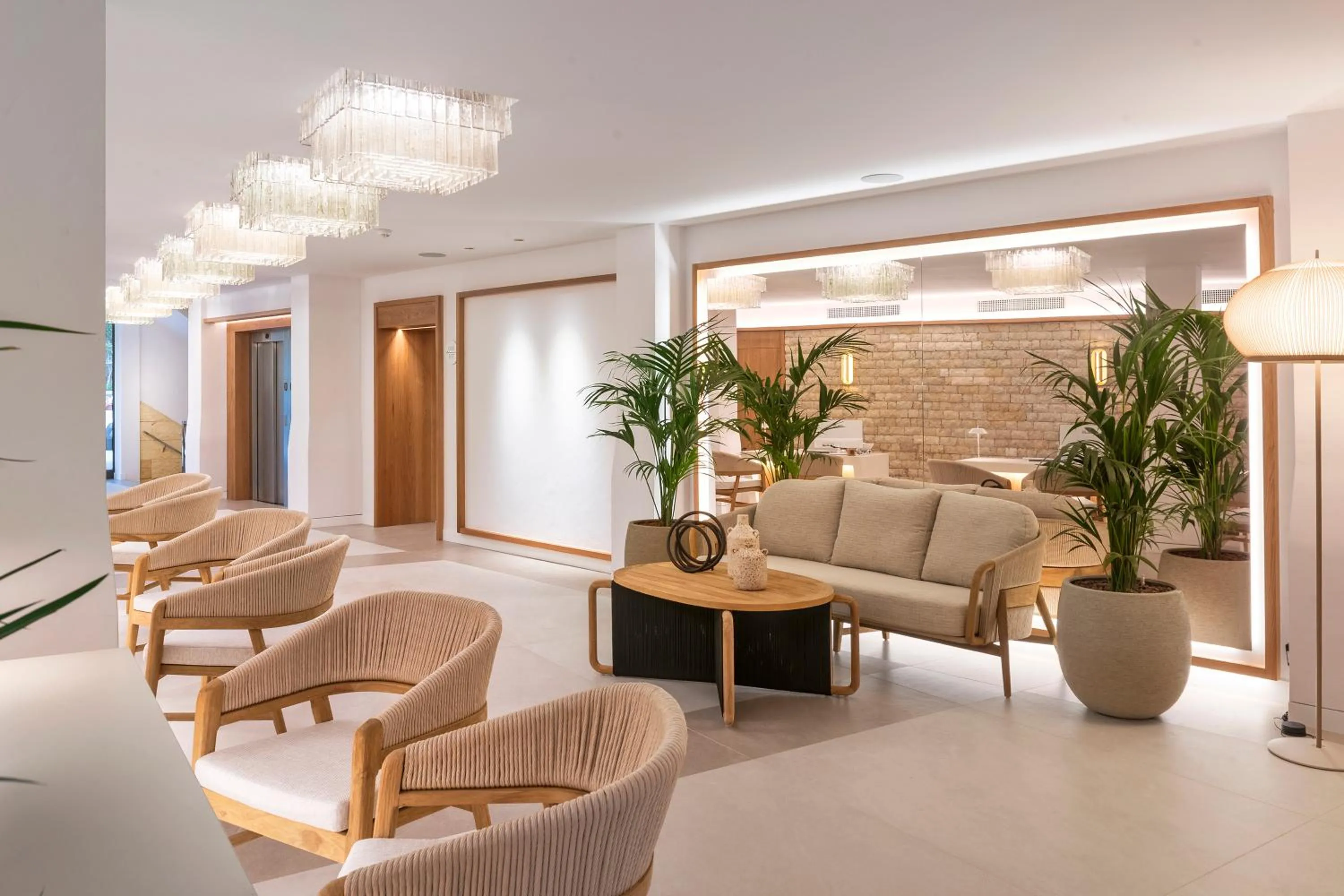 Lobby or reception in Hotel Cala del Pi - Adults Only