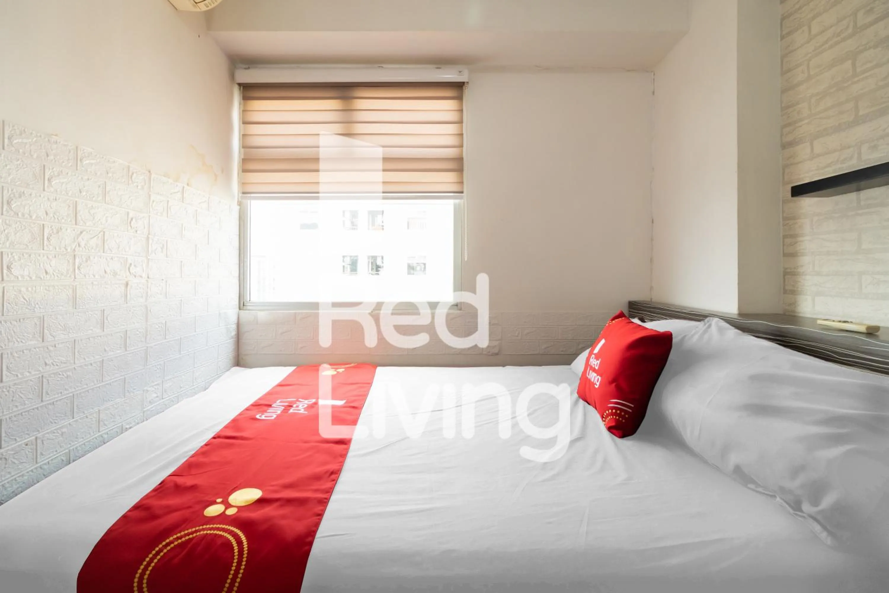 Bedroom, Bed in RedLiving Apartemen Kalibata City - SAG Property Tower Kemuning