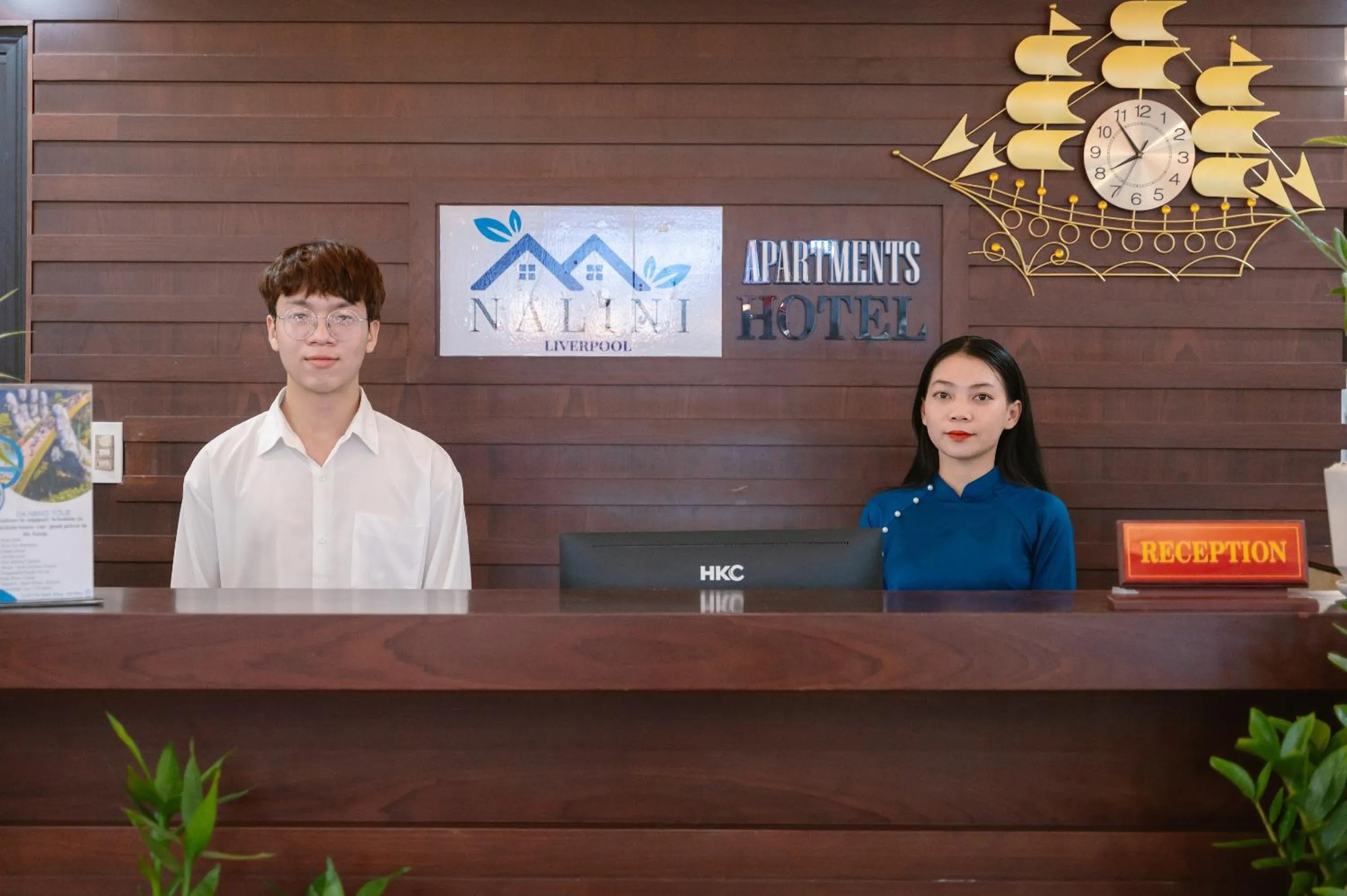 Lobby or reception in NALINI Hotel & Apartment