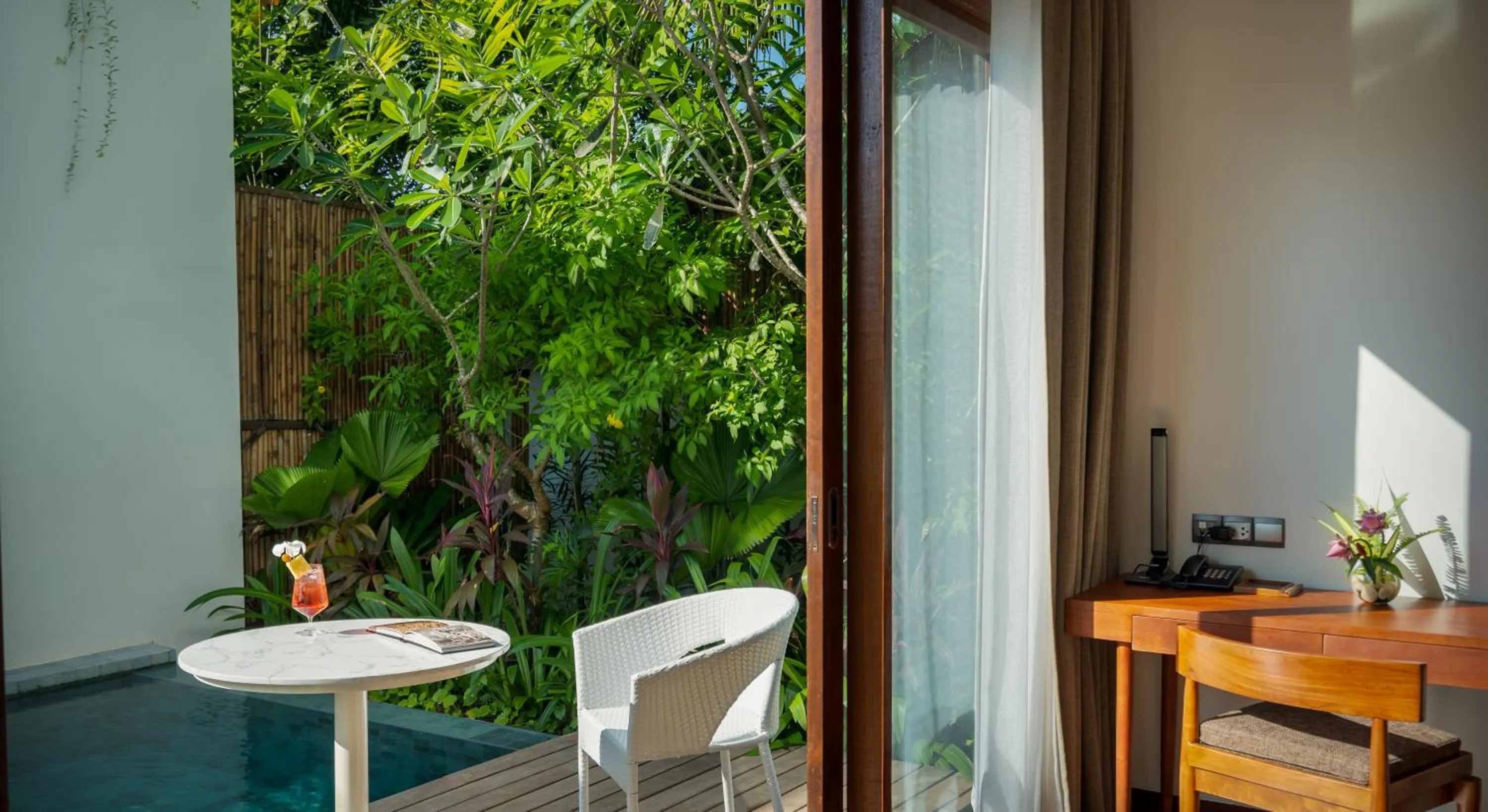 Pool view in WAKA VILLA Private Pool Resort & Spa - Adults Only