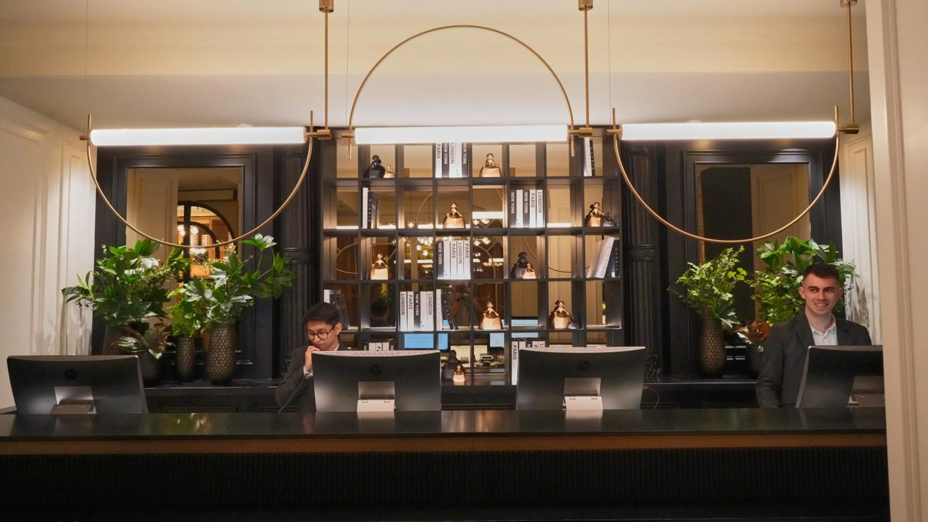 Lobby or reception in Hotel Regina