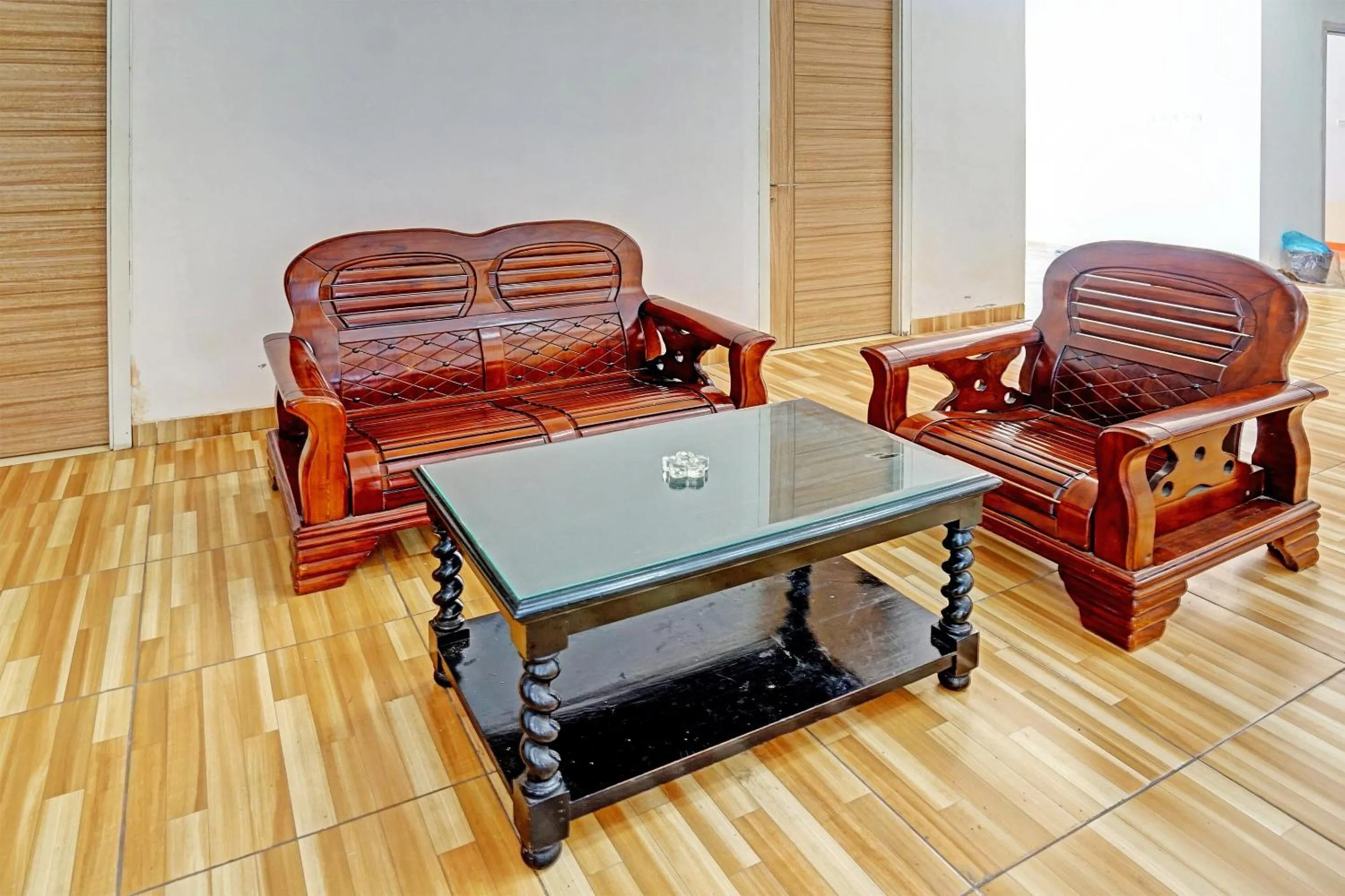 Lobby or reception in OYO Life 91989 K24 Residence Syariah