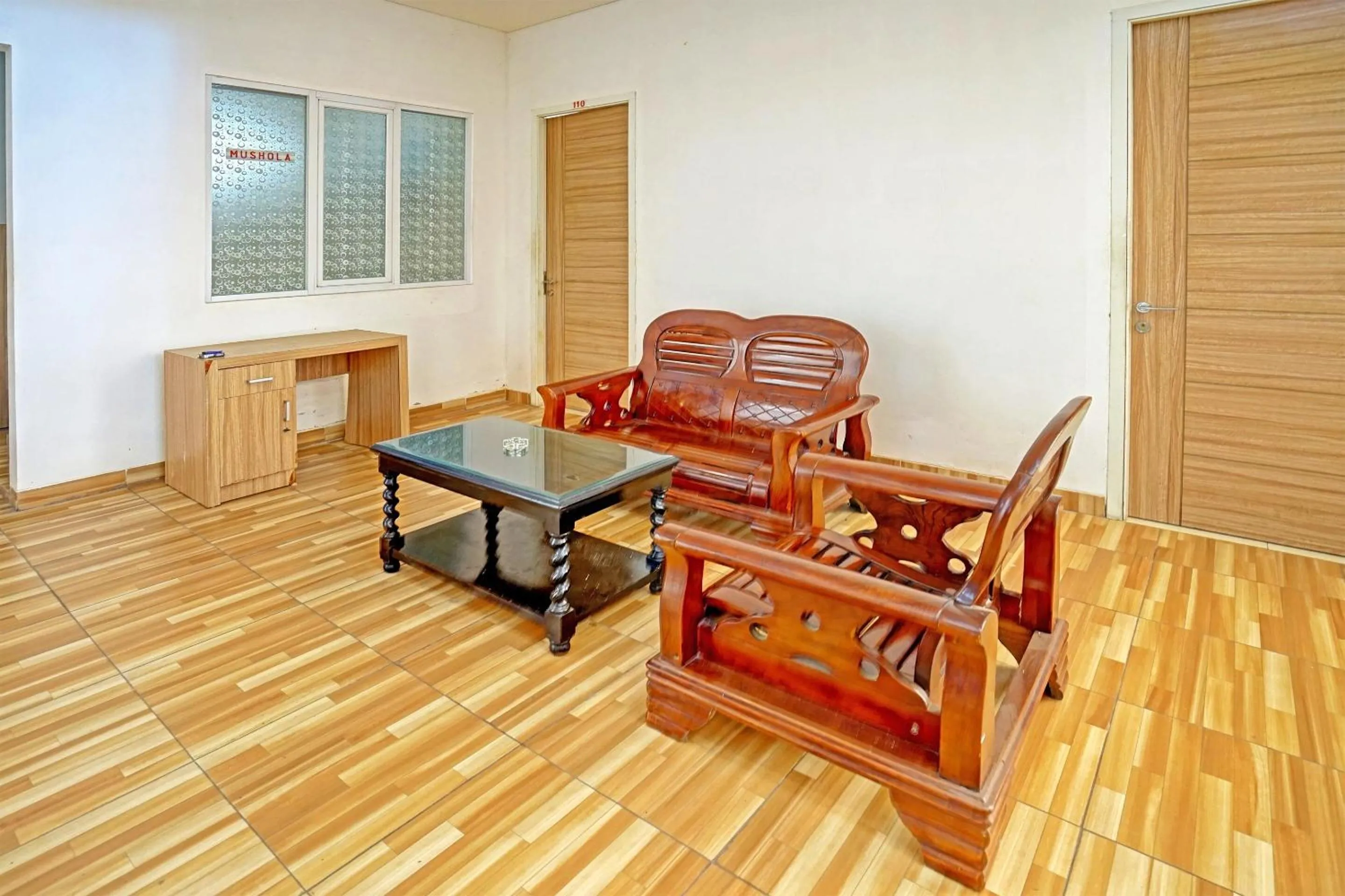 Lobby or reception in OYO Life 91989 K24 Residence Syariah