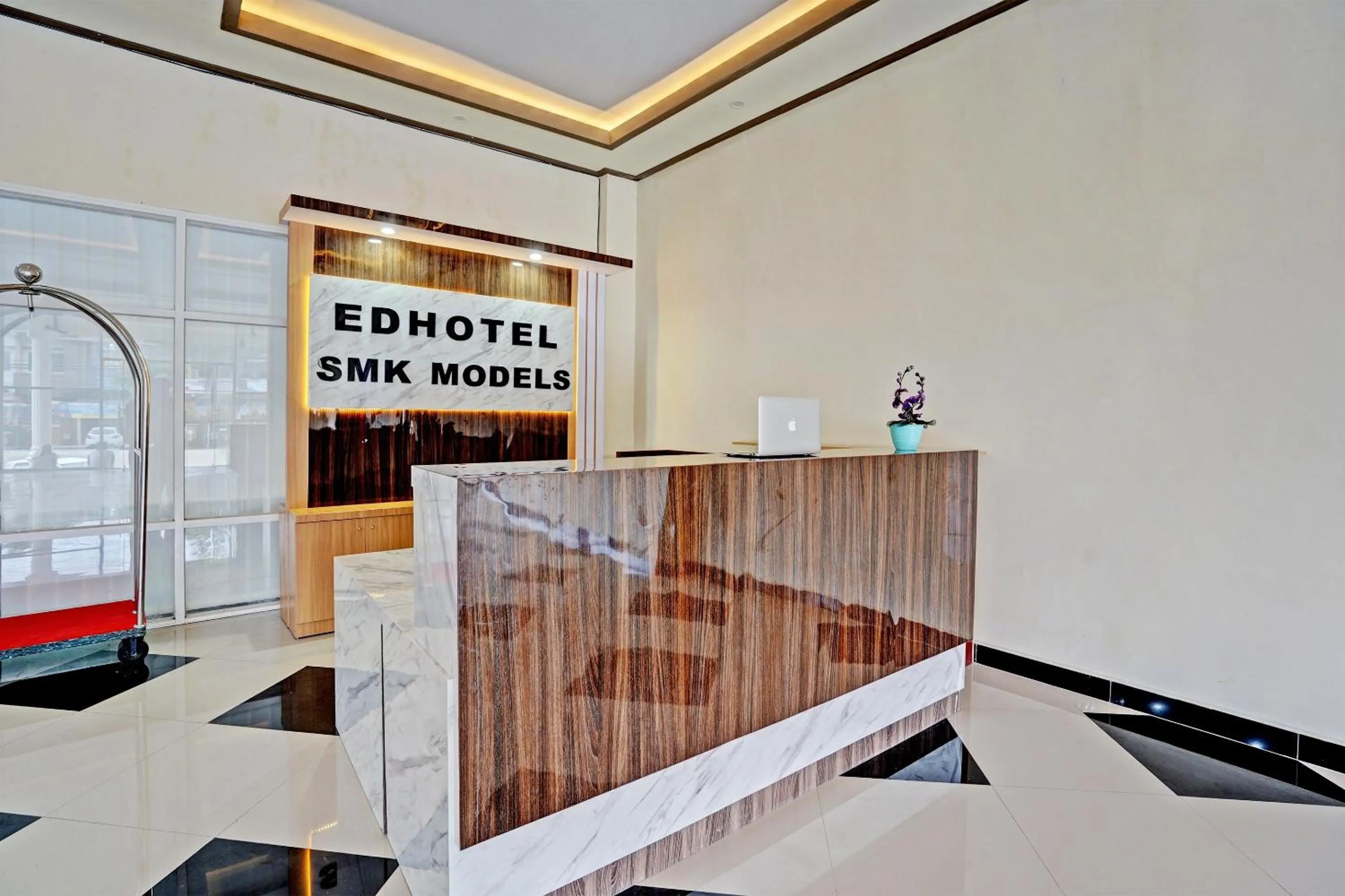 Lobby or reception in OYO 91997 Edhotel Smk Models Syariah