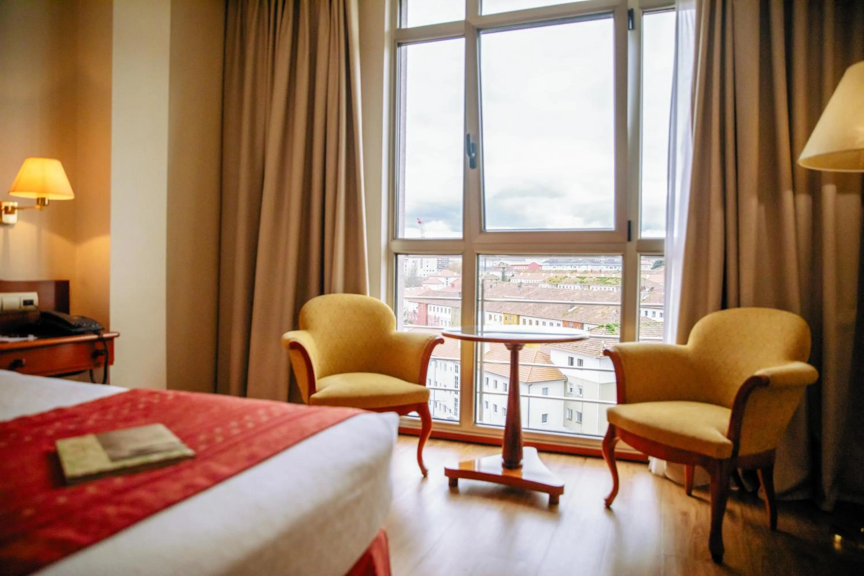 Bed in Gran Hotel de Ferrol